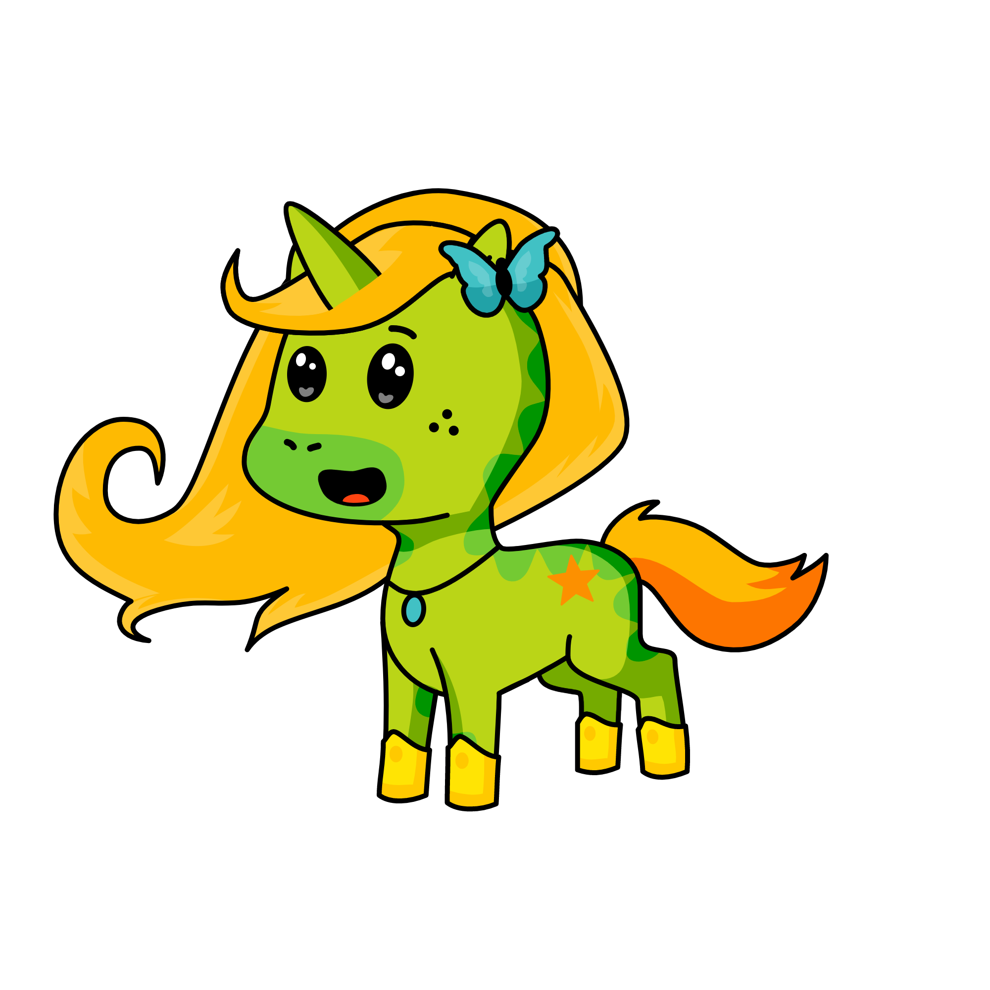 Summer, the unicorn