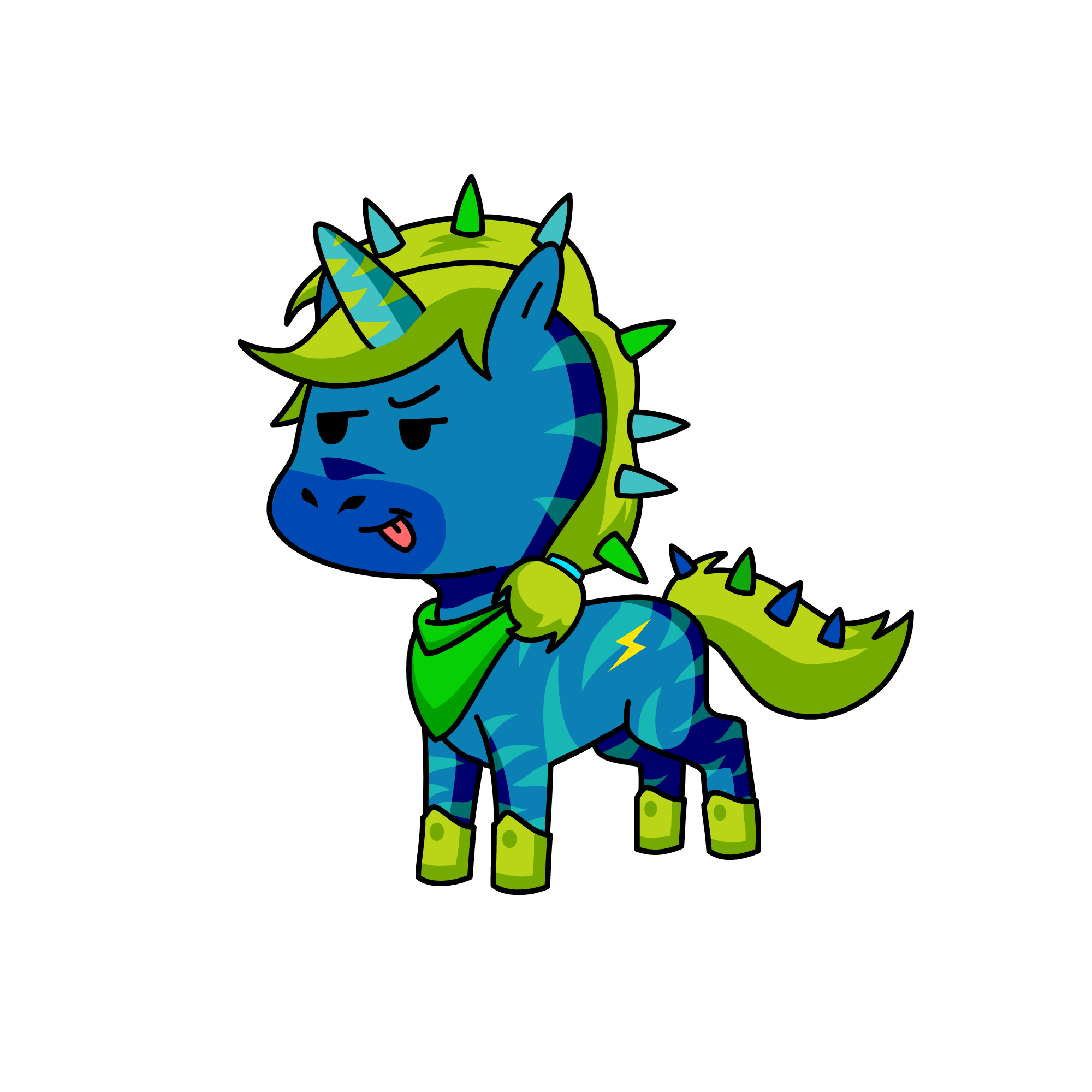 Aqua'con, the unicorn