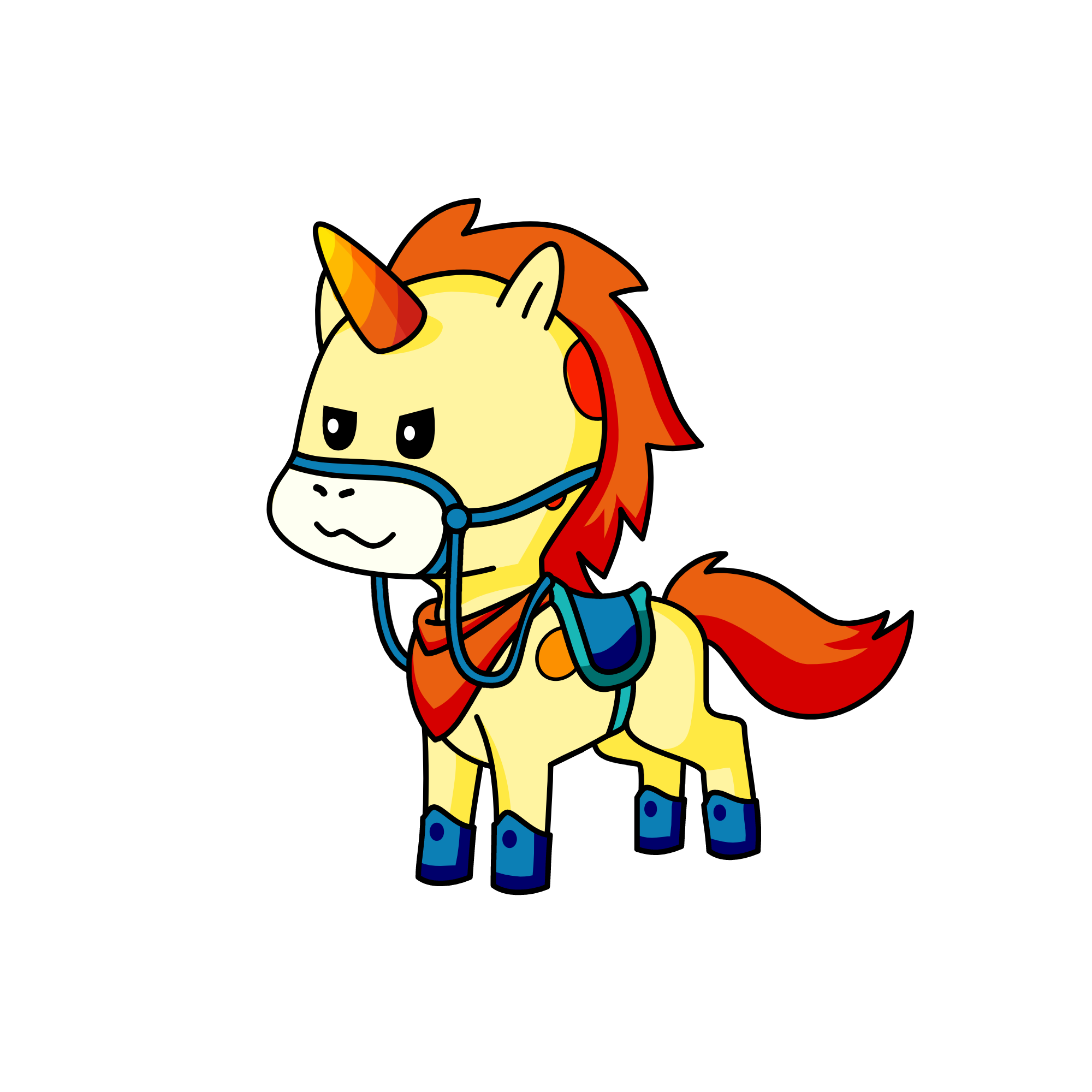 a, the unicorn