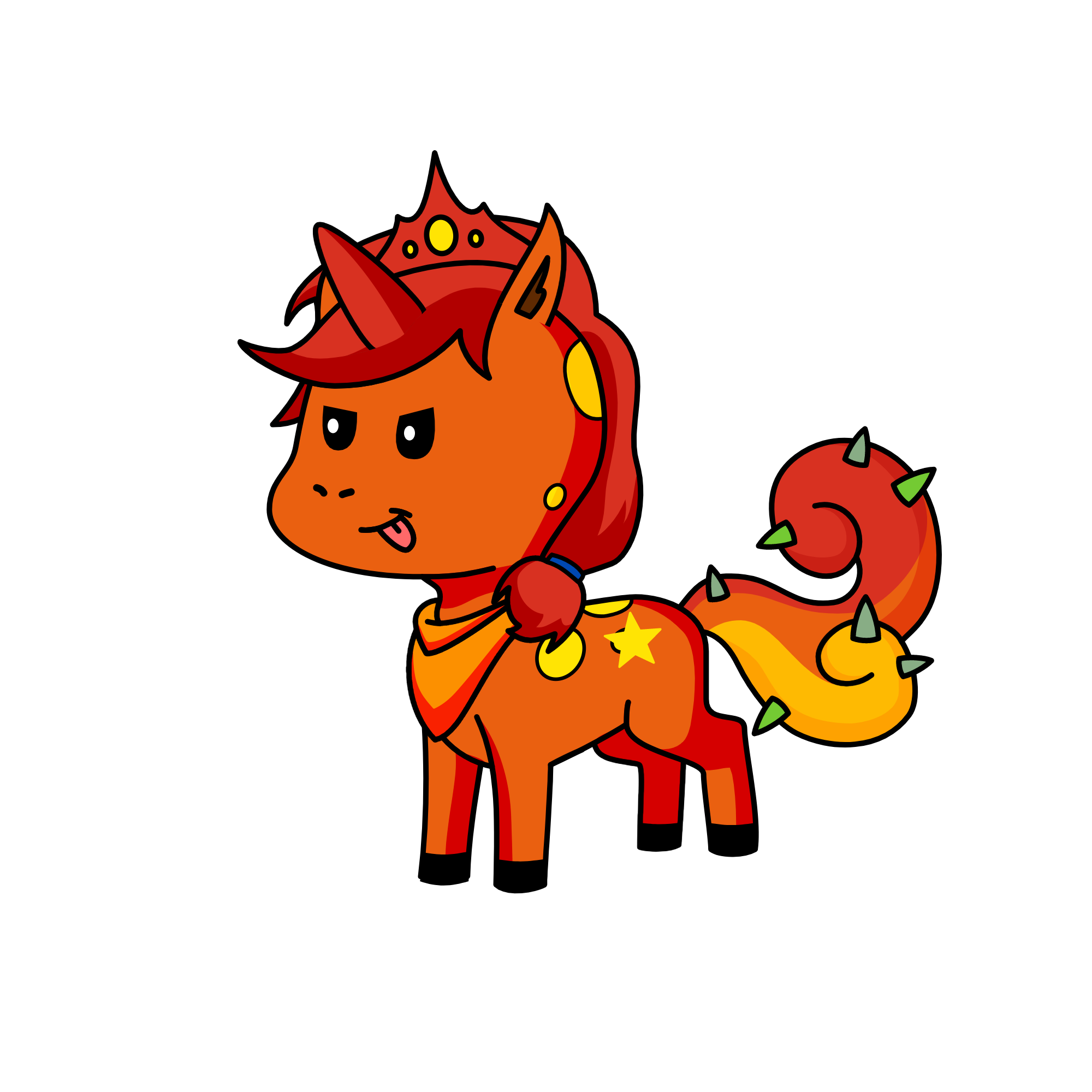 Snazzy the rude younicorn, the unicorn