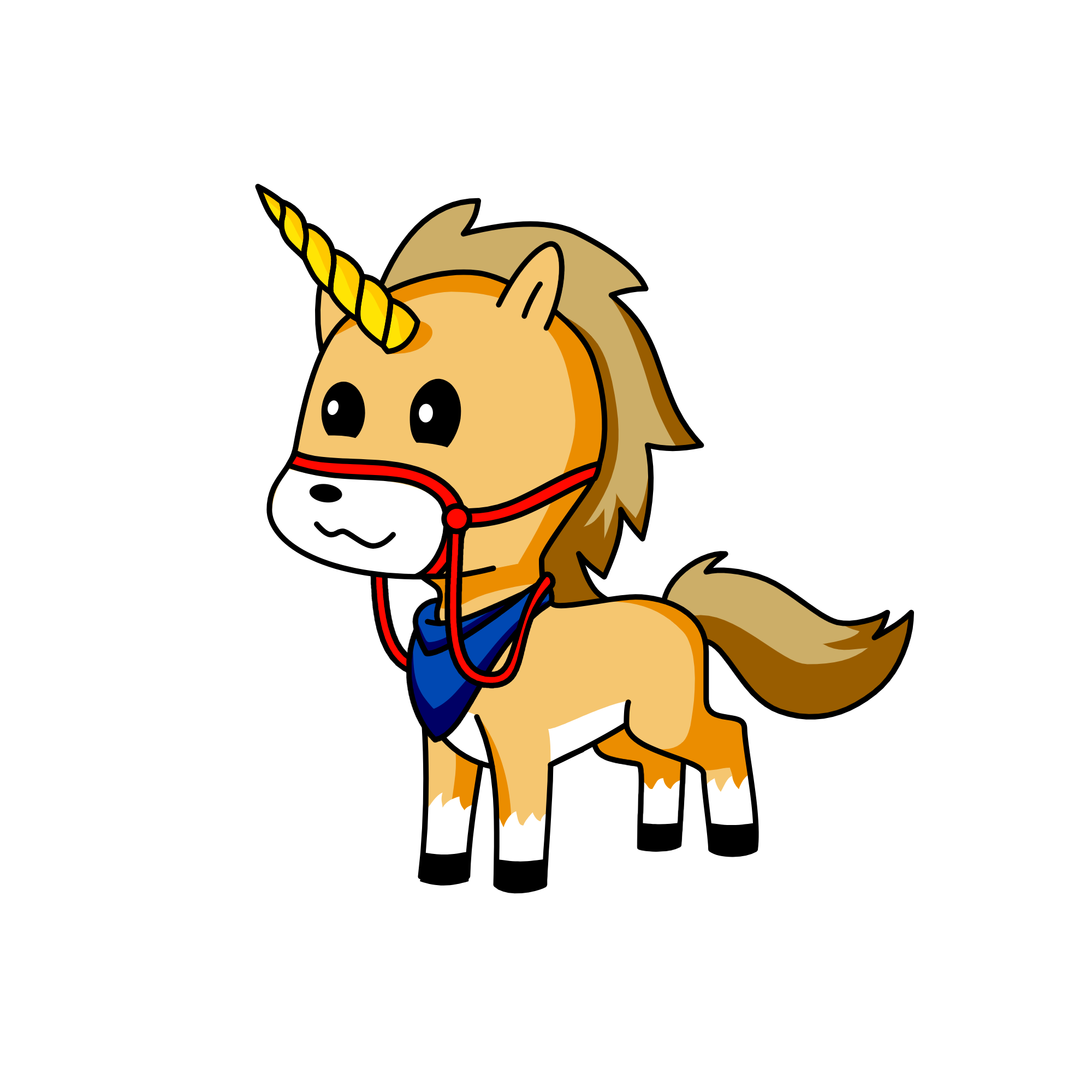 reindeer, the unicorn