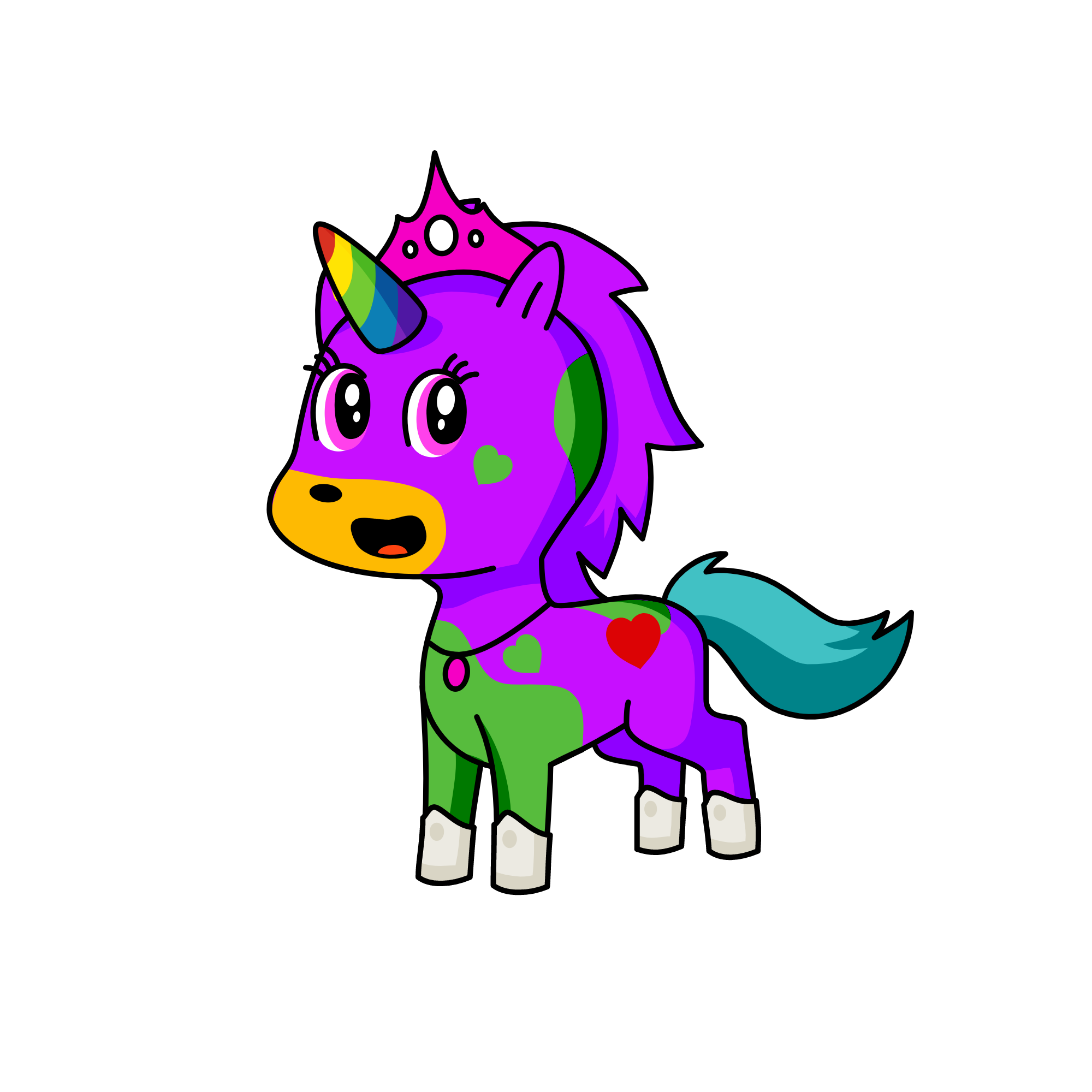 donzkie, the unicorn