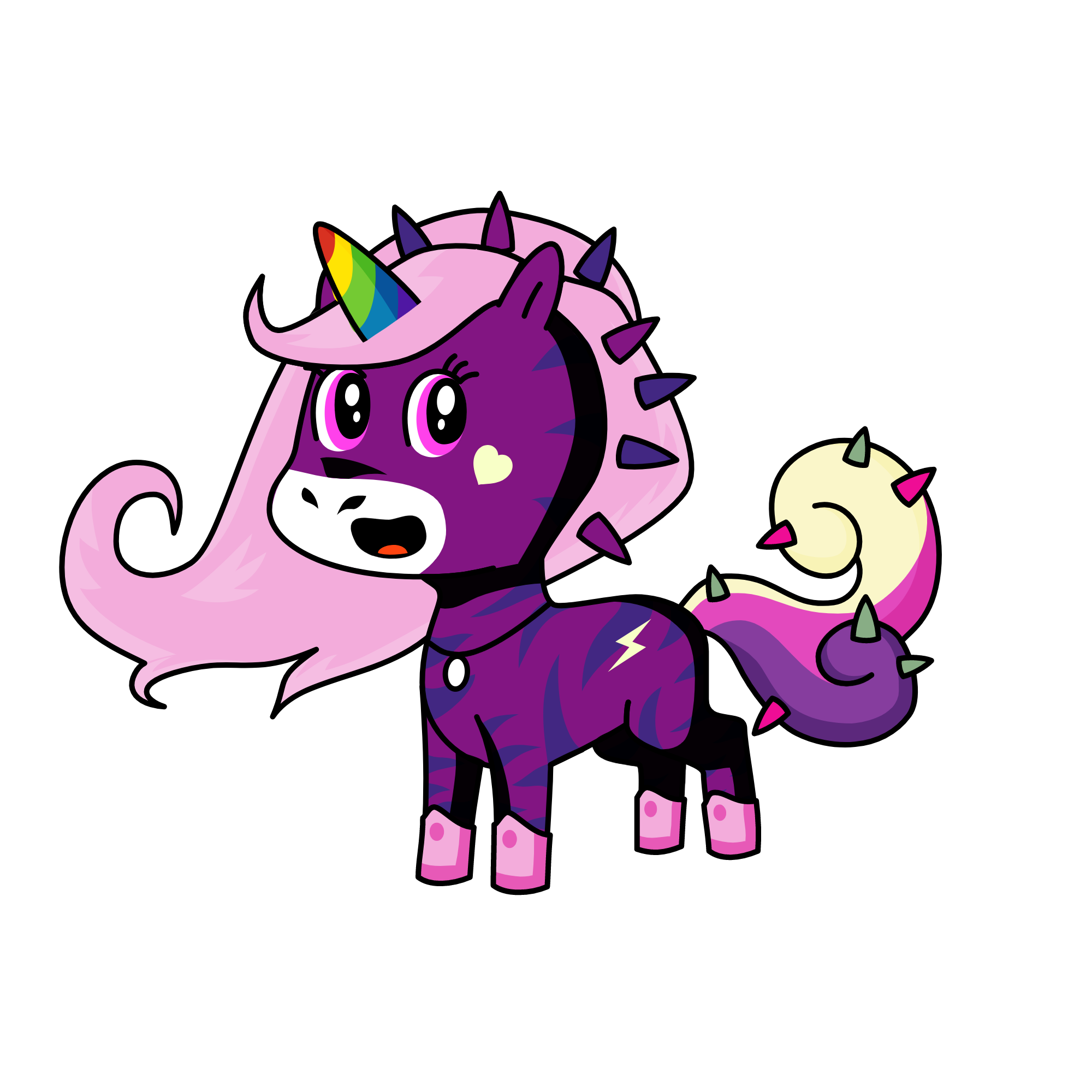 پونی, the unicorn