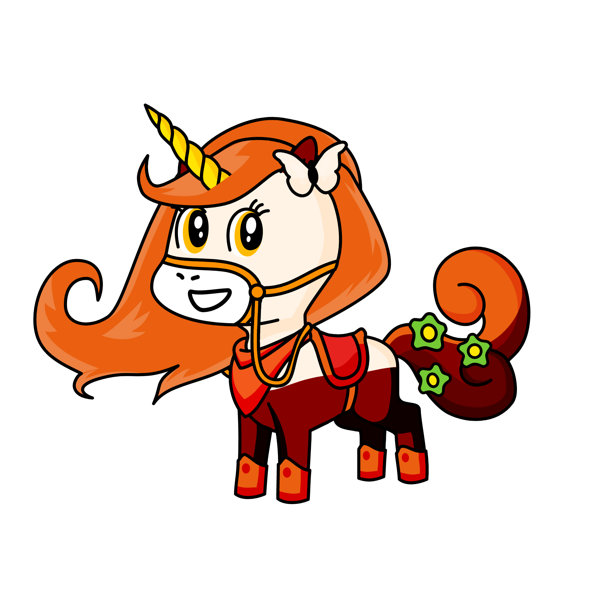 Haltiniya, the unicorn