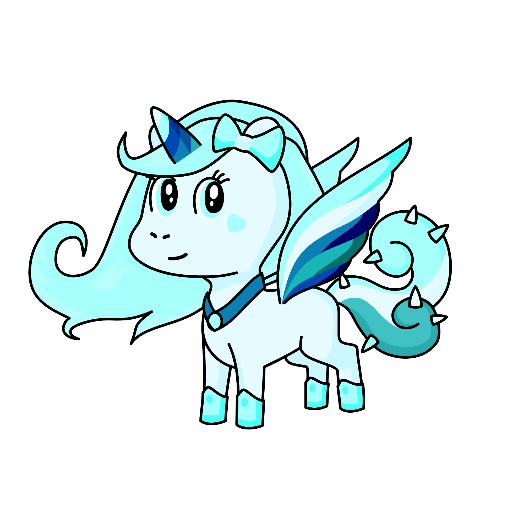 snow, the unicorn