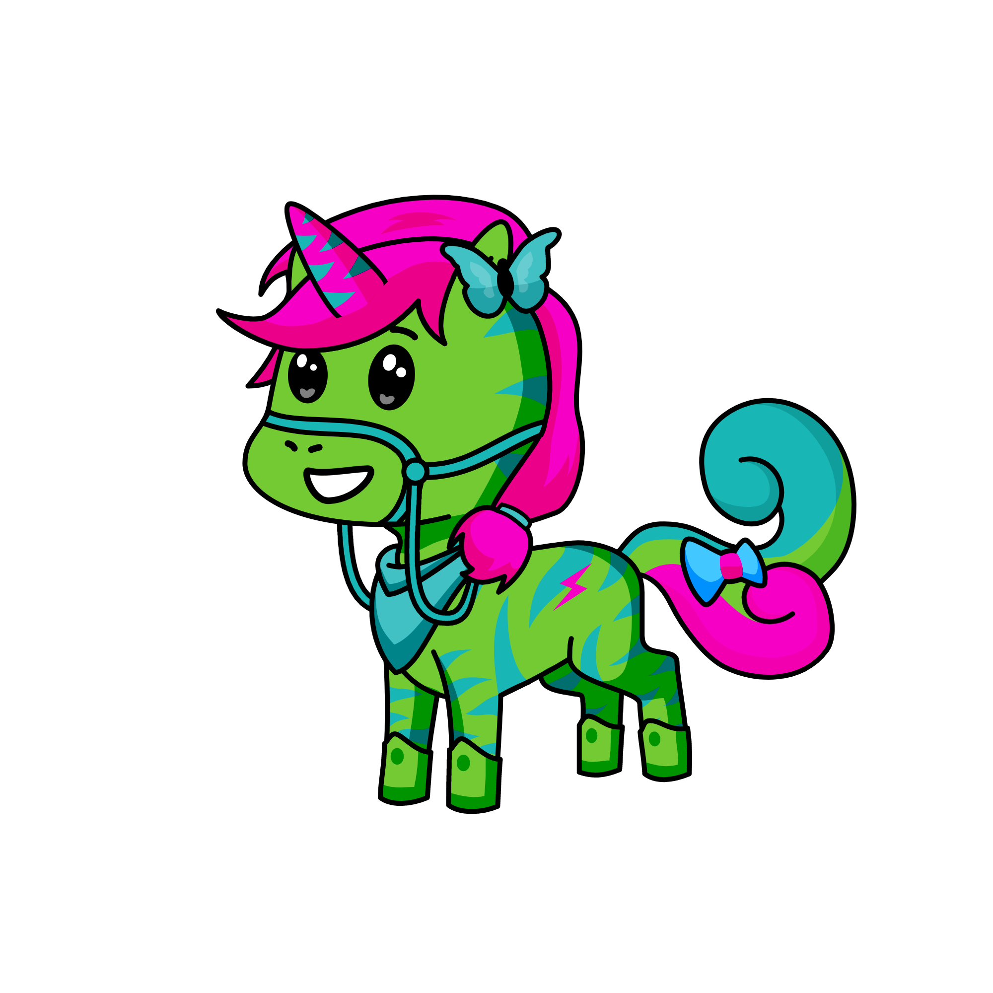 rainbow, the unicorn