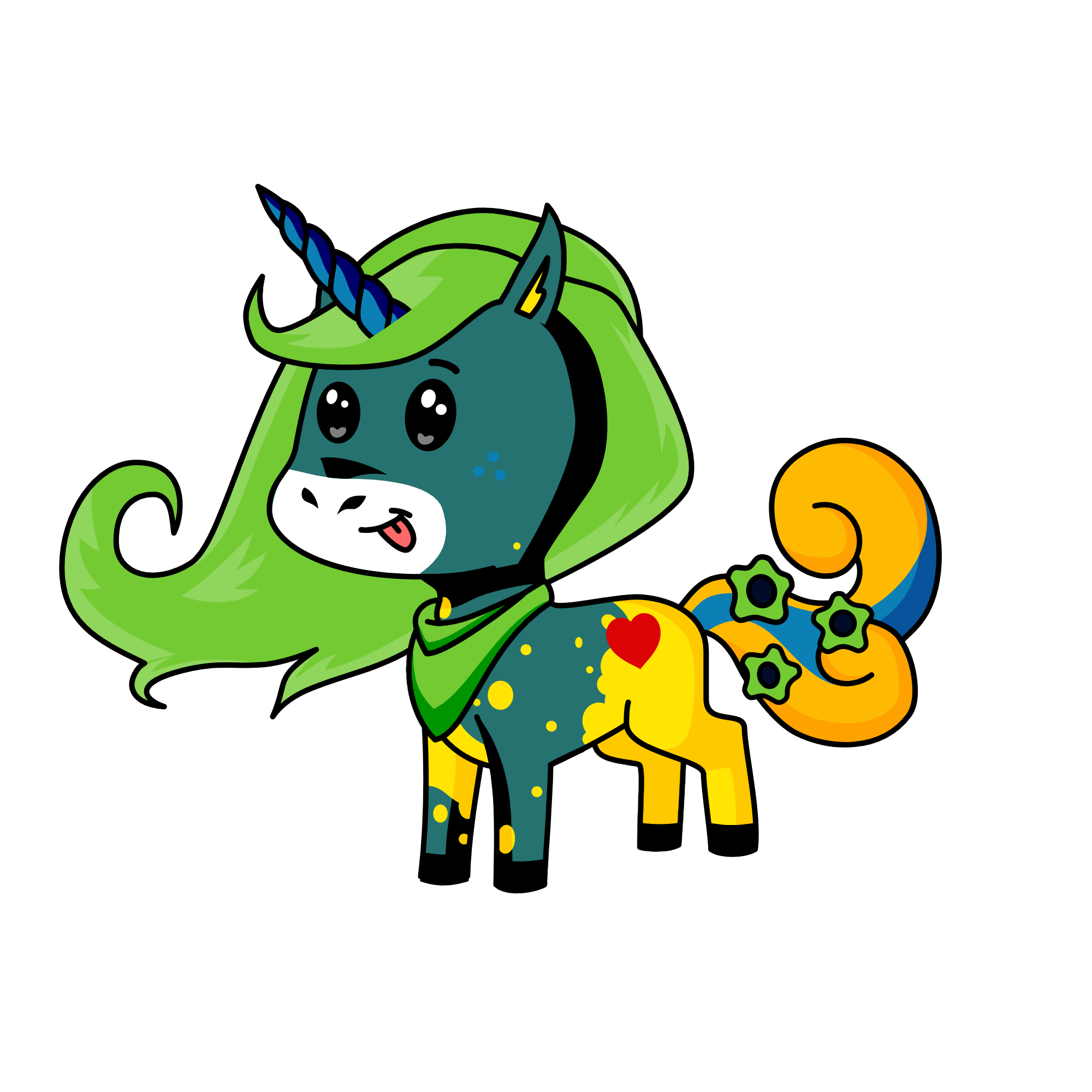 isis is .., the unicorn