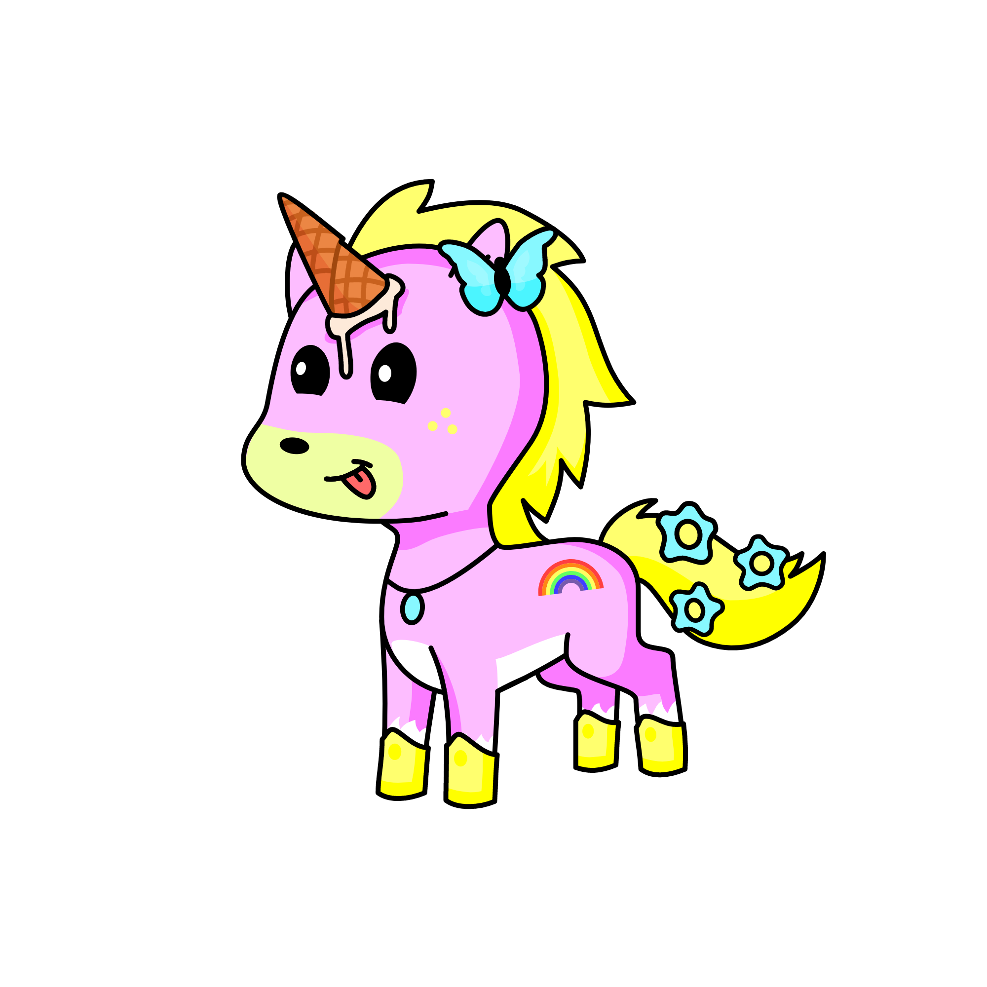 summer, the unicorn