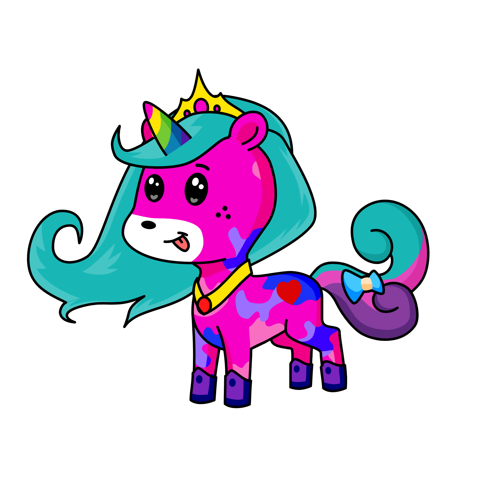 hoehoe, the unicorn