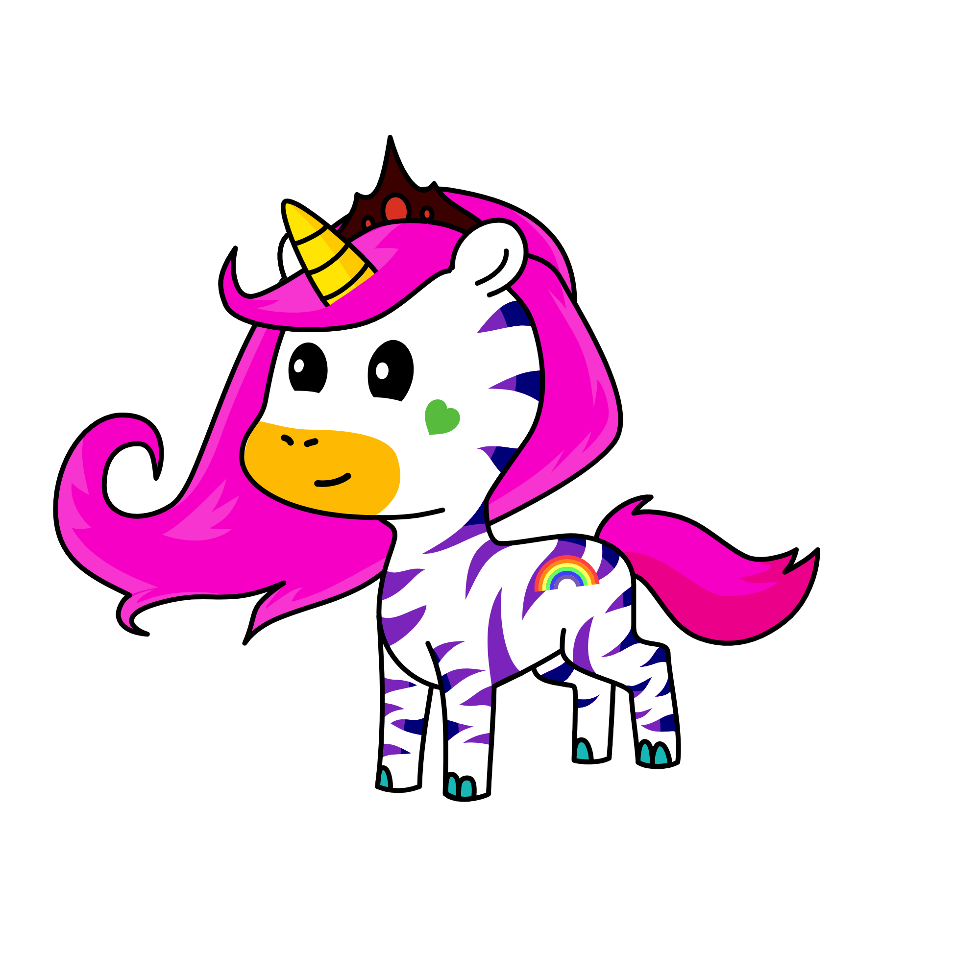 rainbow, the unicorn