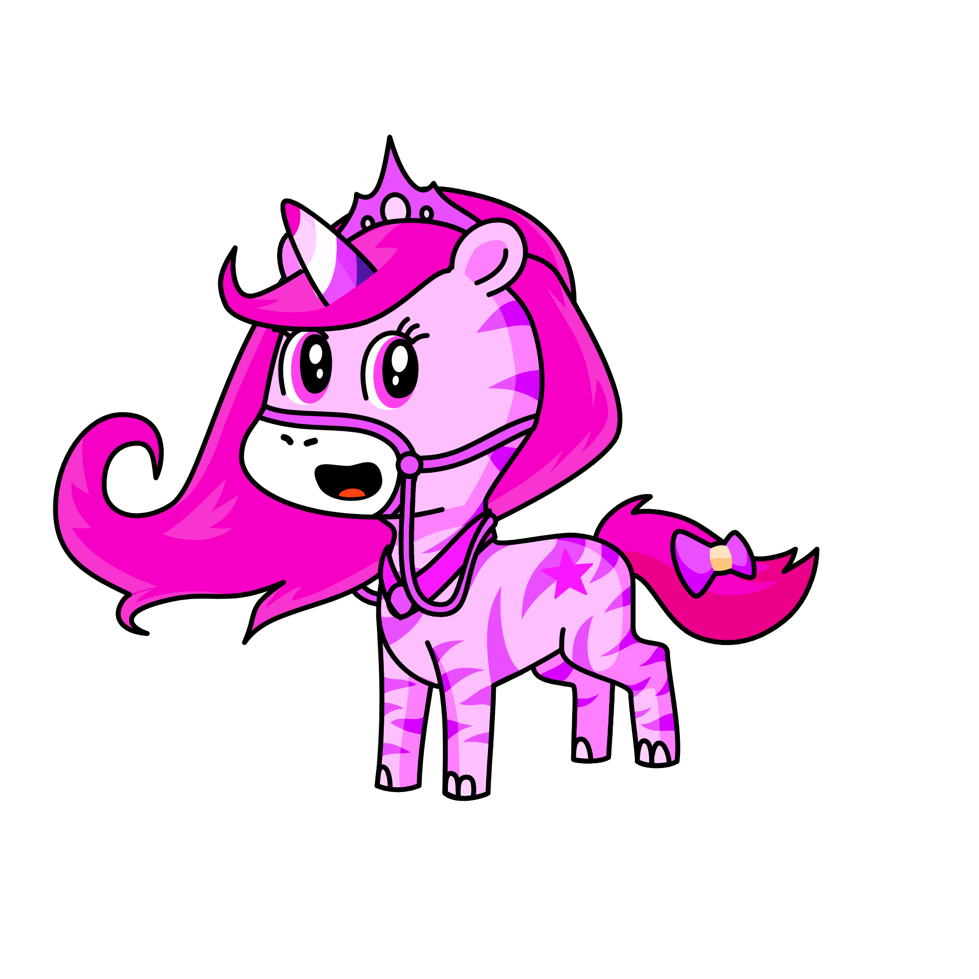 pinky, the unicorn