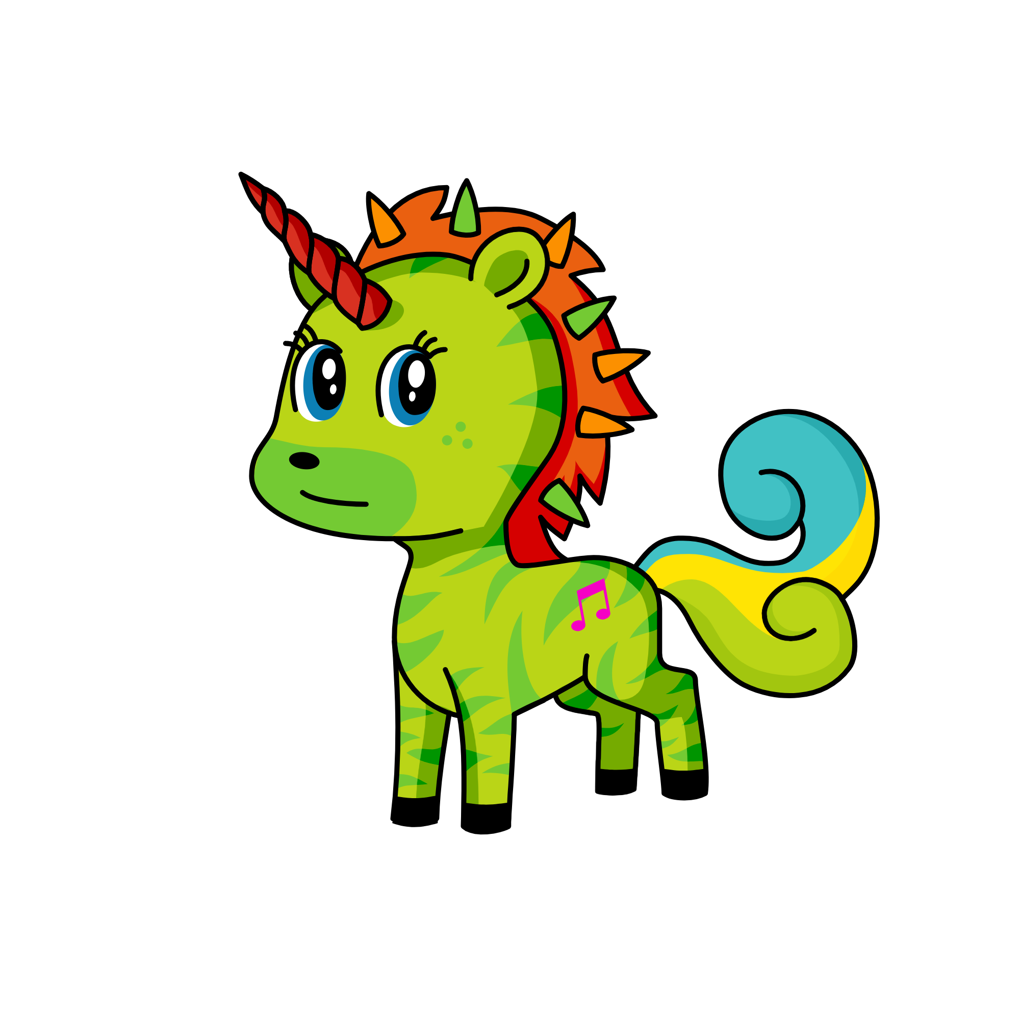 mouse, the unicorn