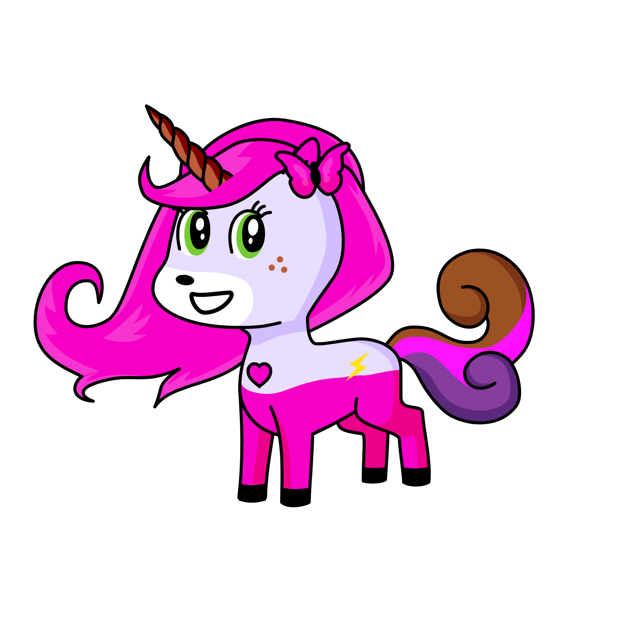 herminiole grencher, the unicorn
