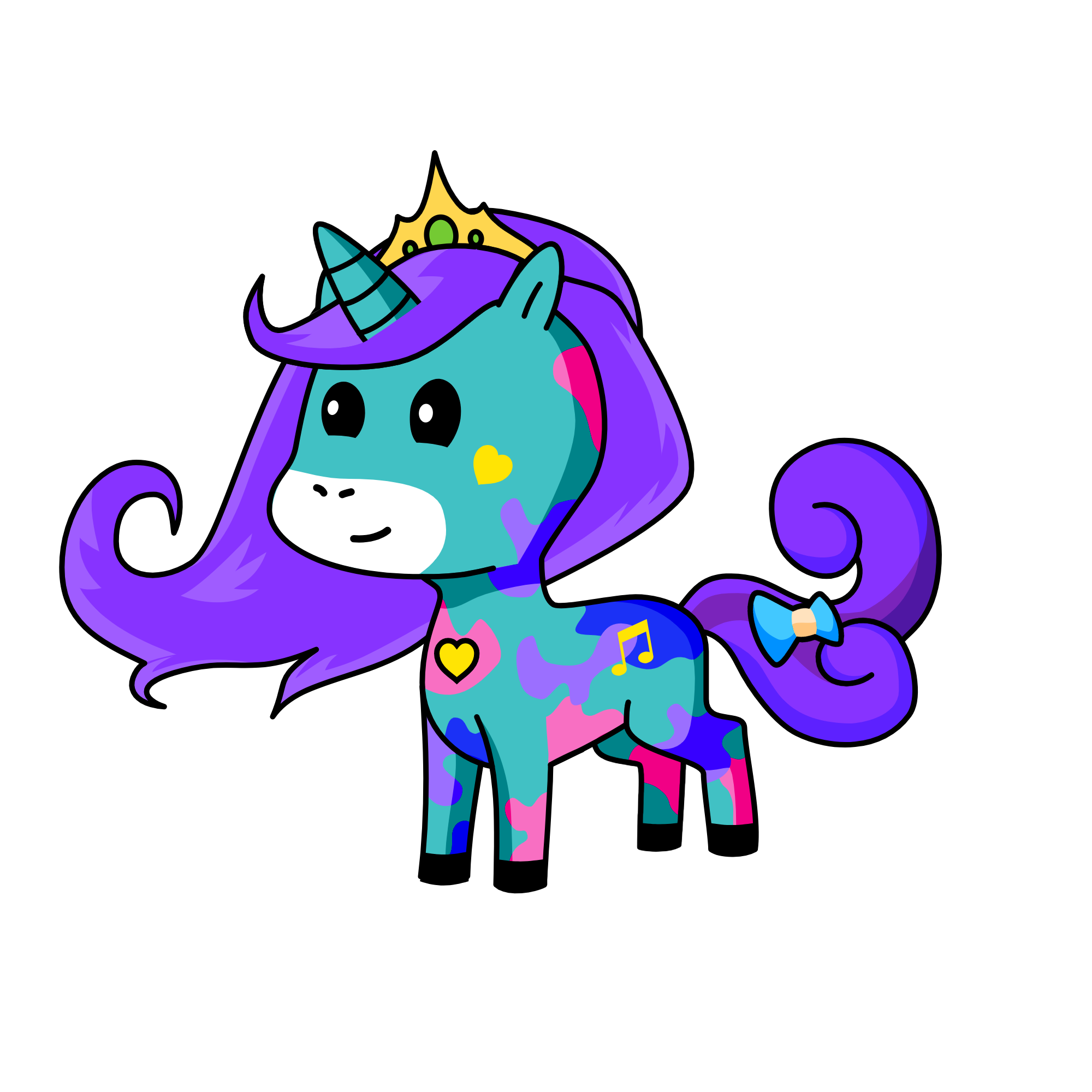 hjcf rdemnu, the unicorn