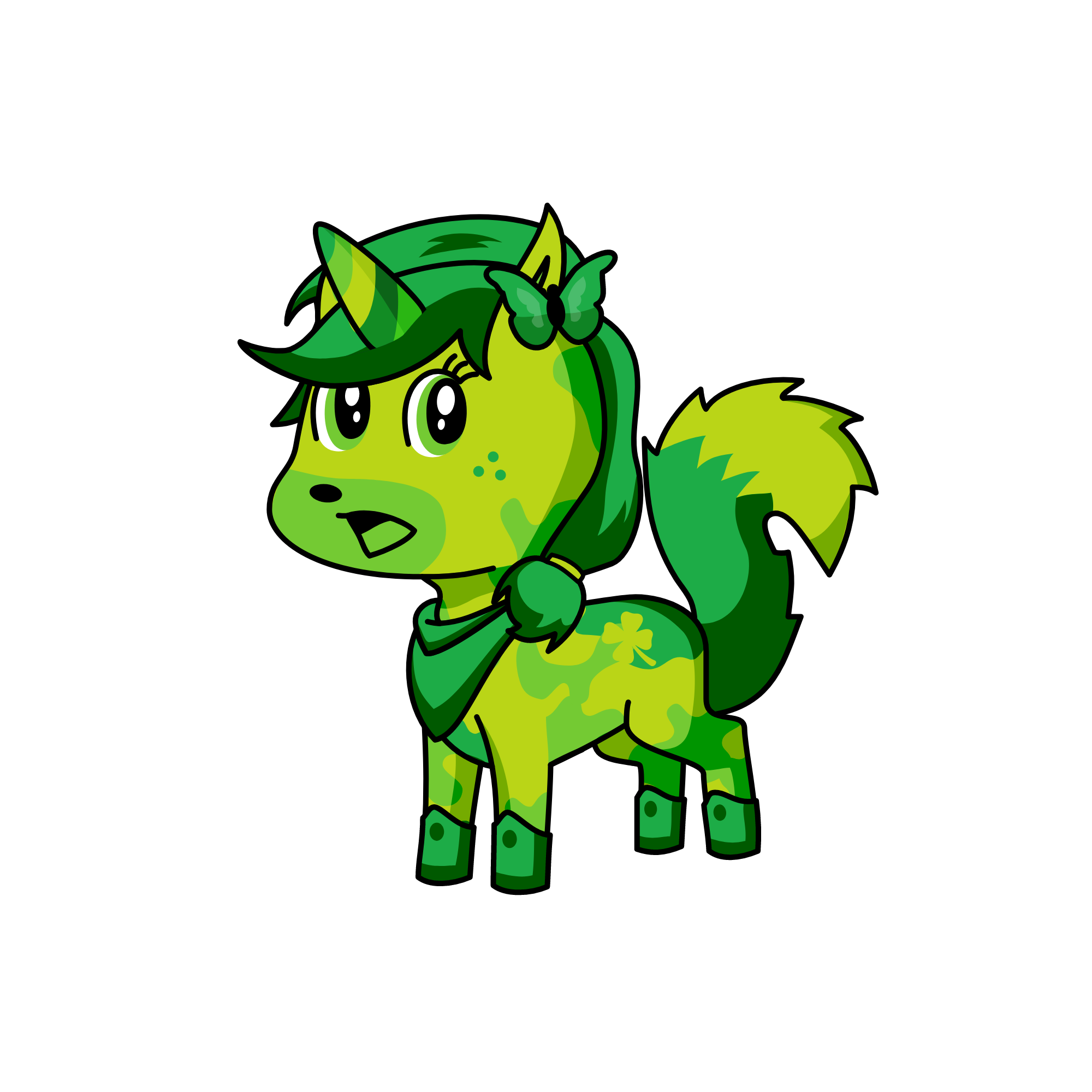 Camo, the unicorn