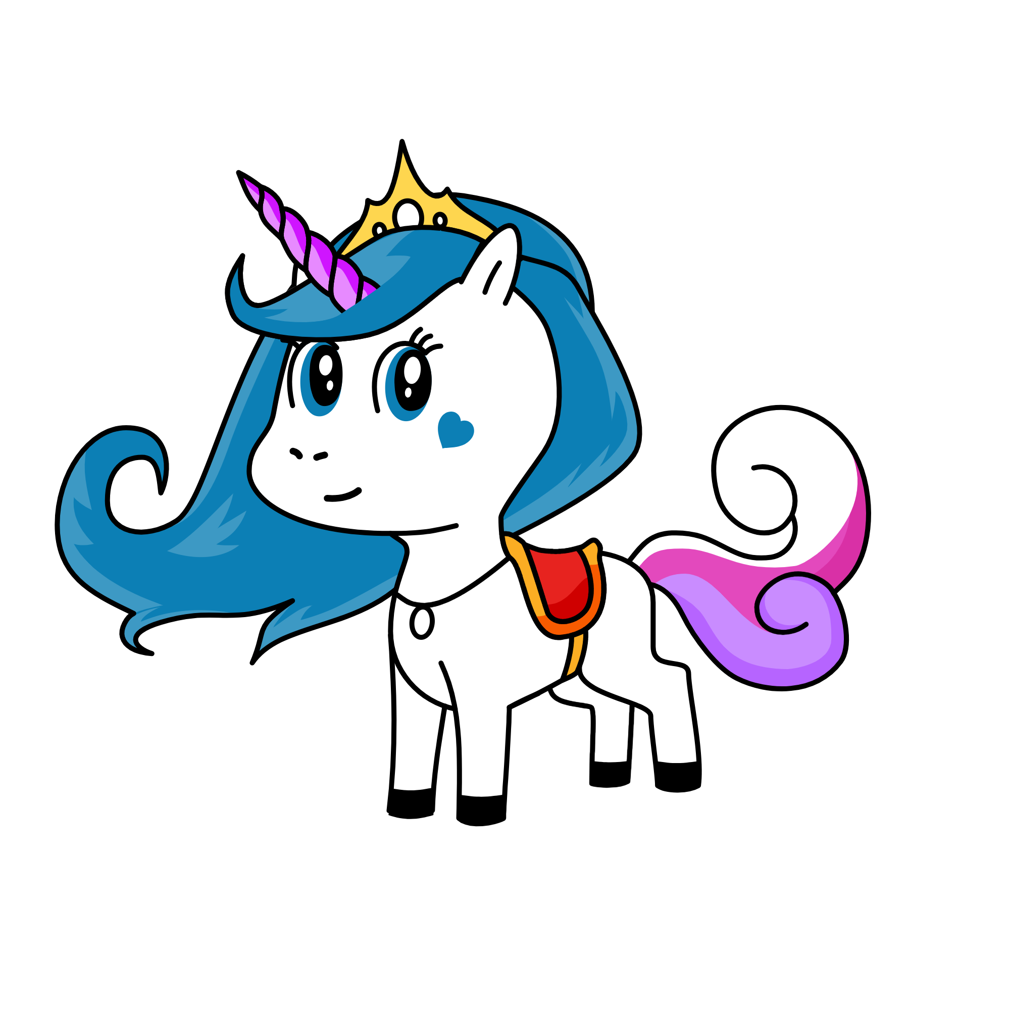 Starlily, the unicorn