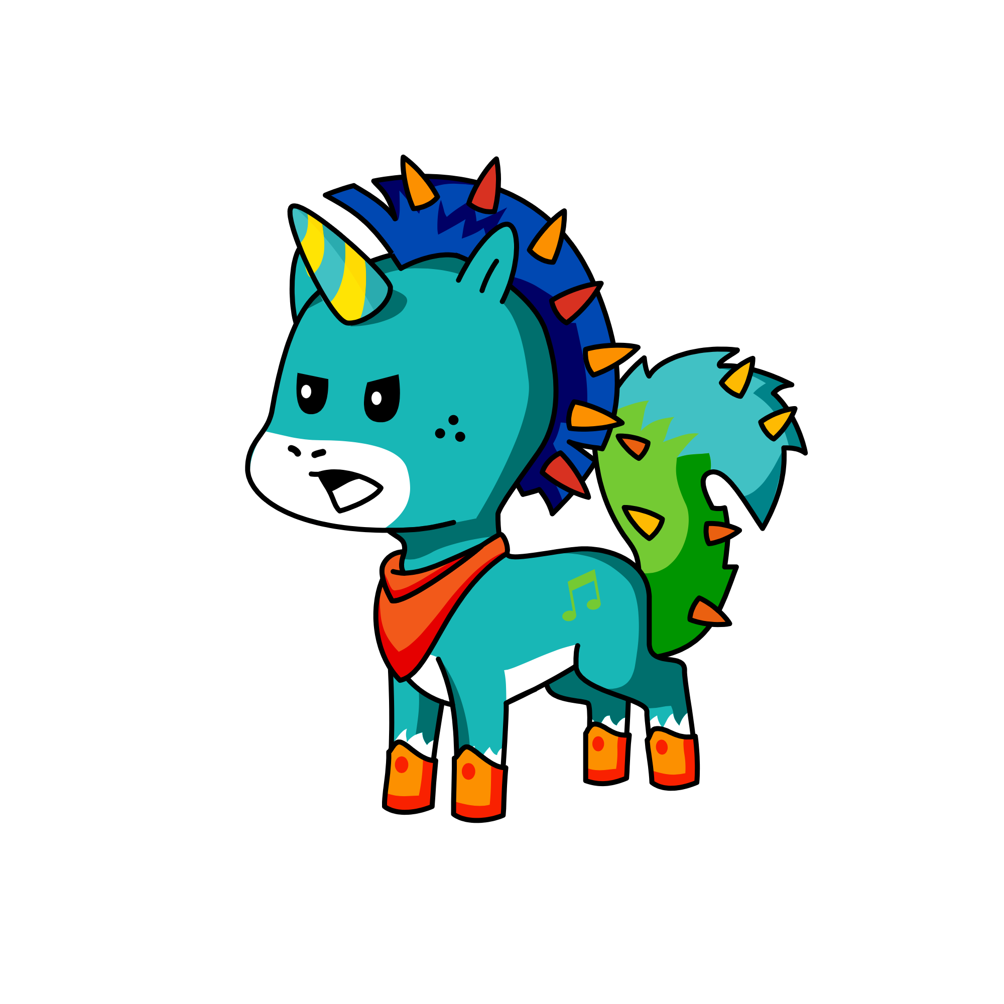 Buster, the unicorn