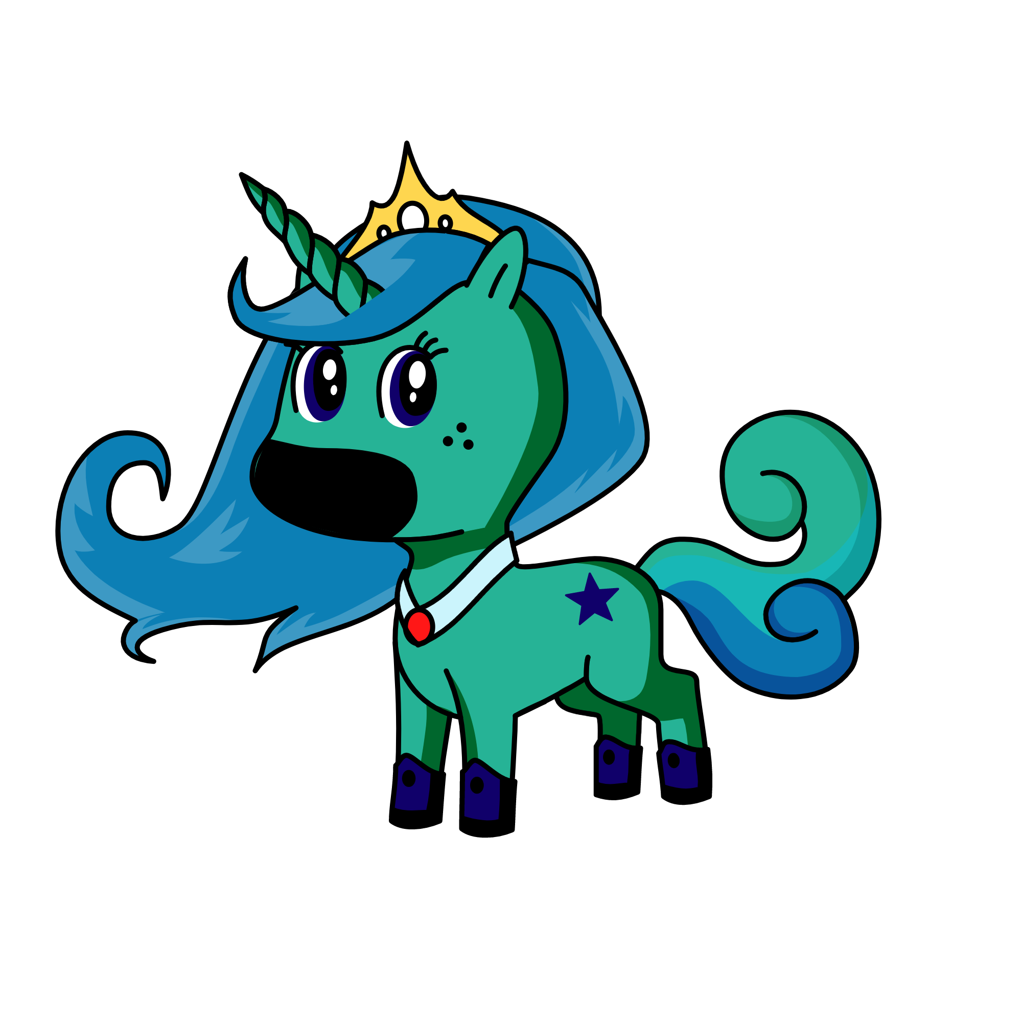 priness ally, the unicorn