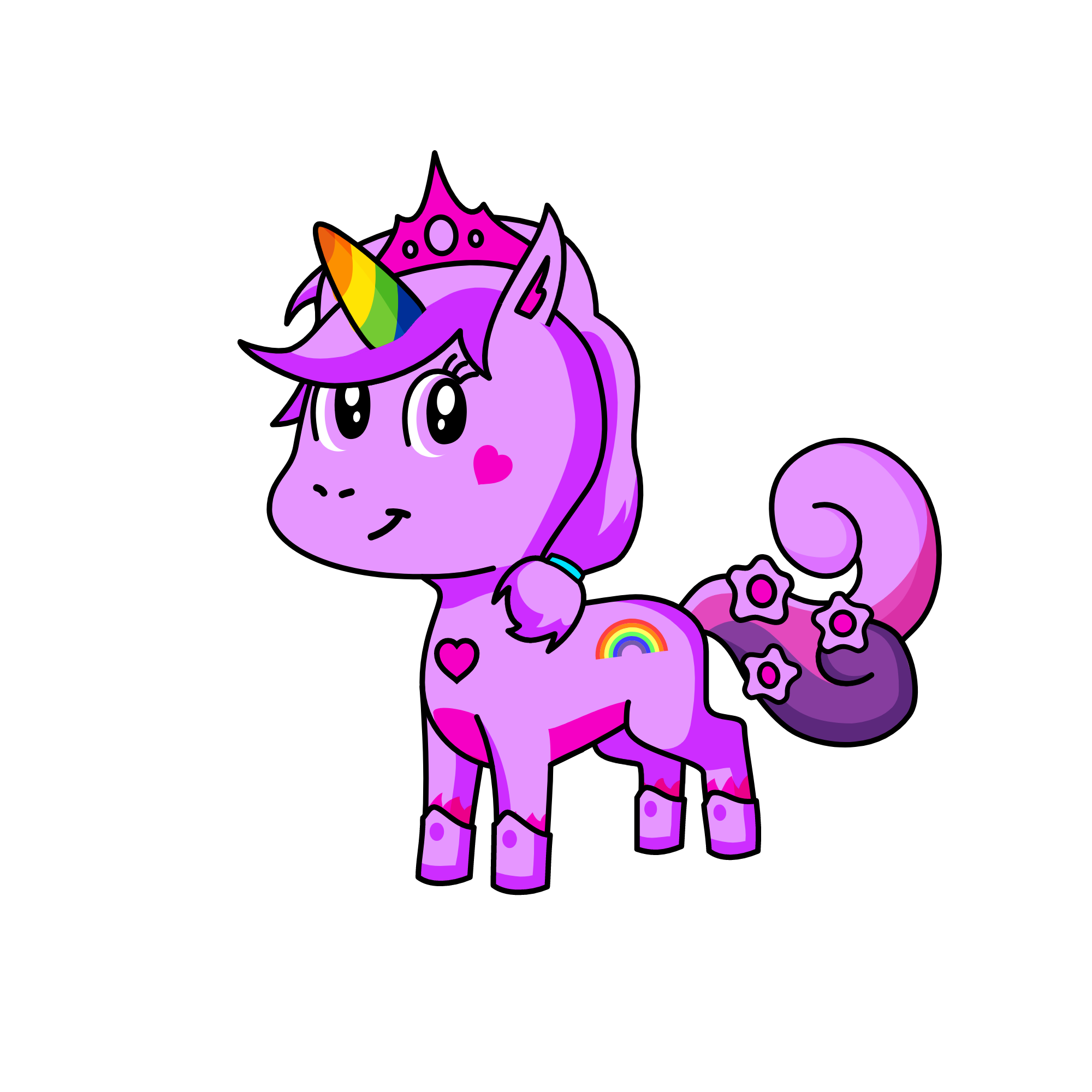 princes cutie, the unicorn