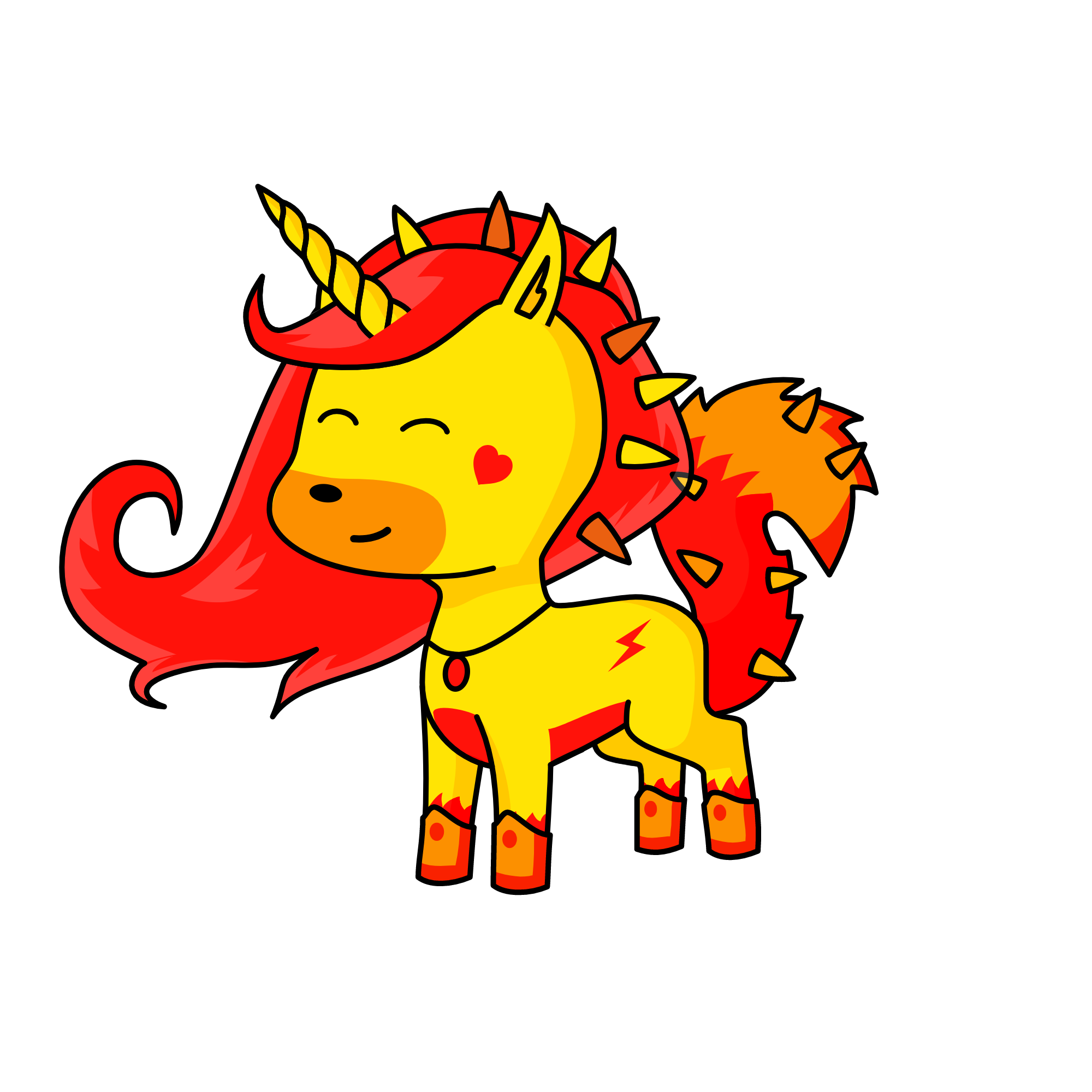 Wildfire, the unicorn