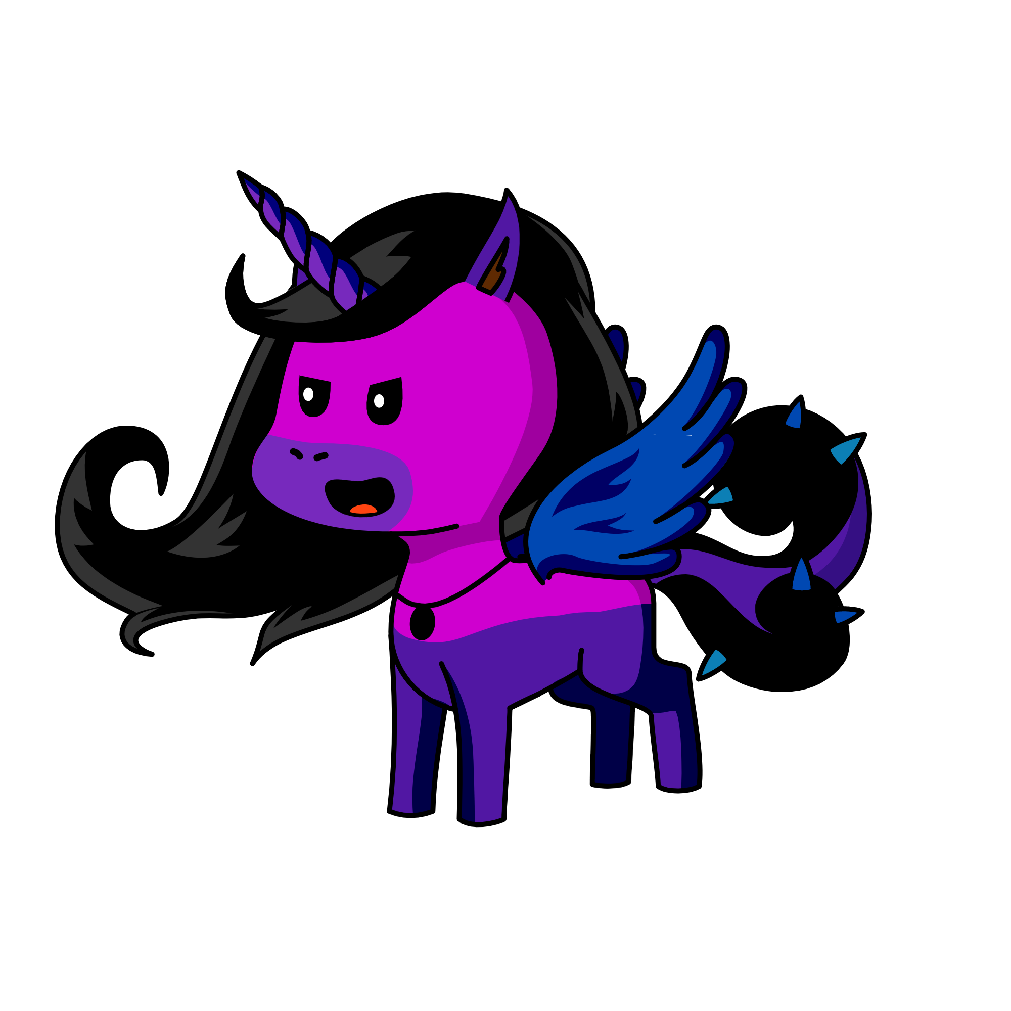 darkness, the unicorn