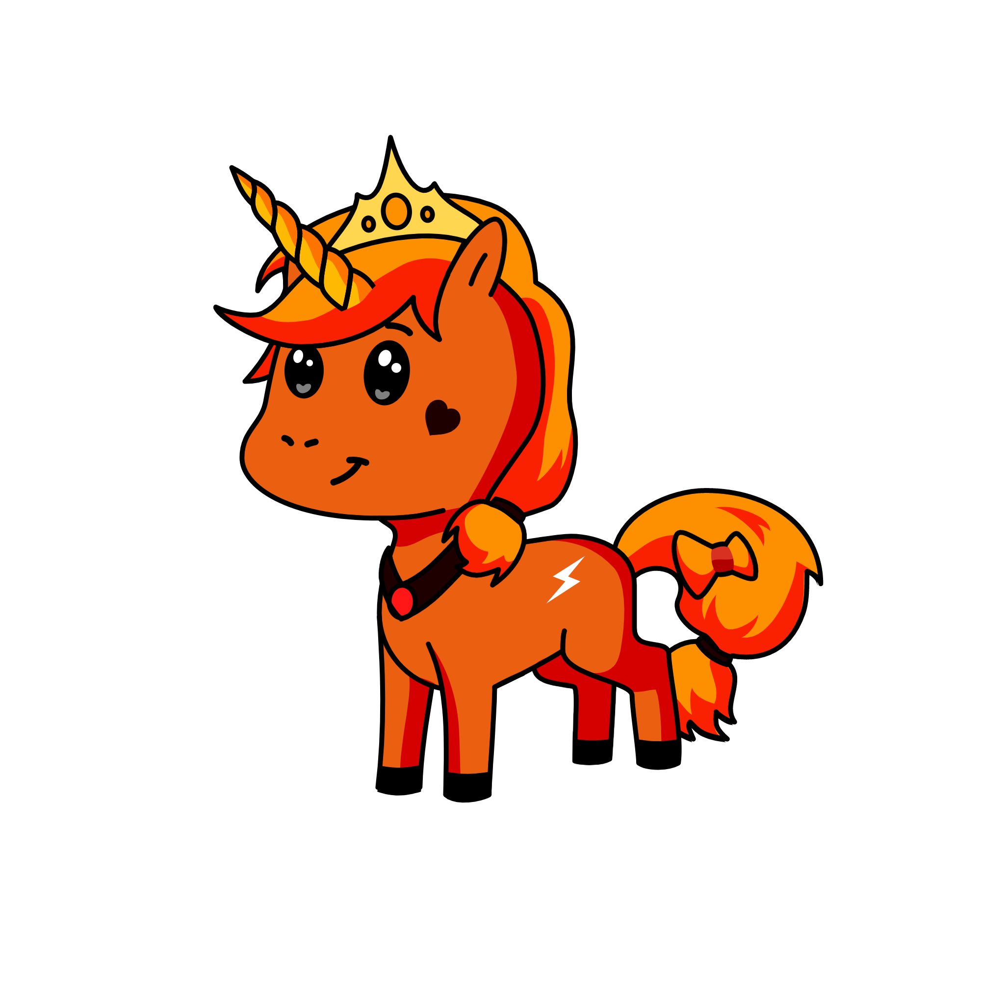 Queen Phobie, the unicorn