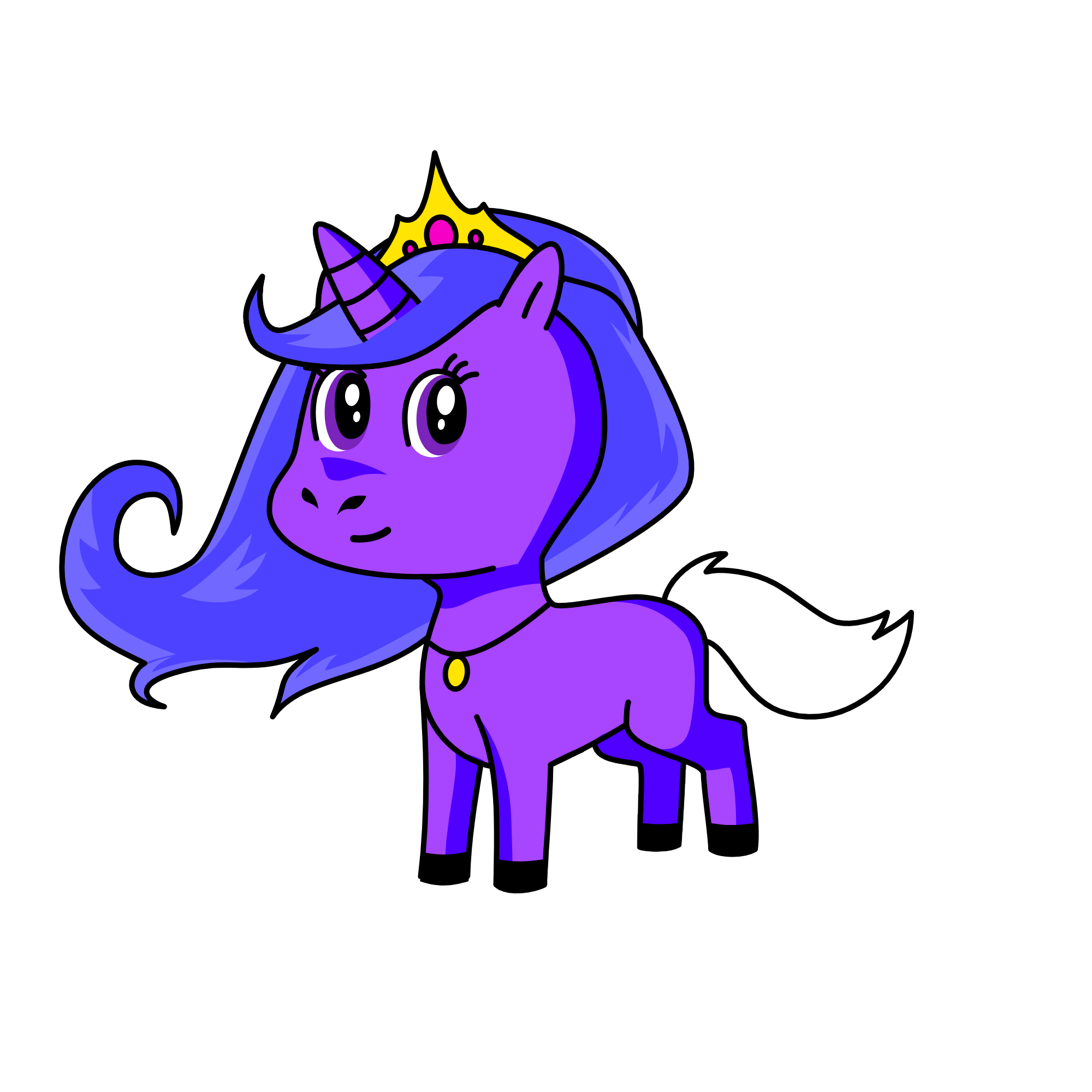 Twilight sparkle, the unicorn