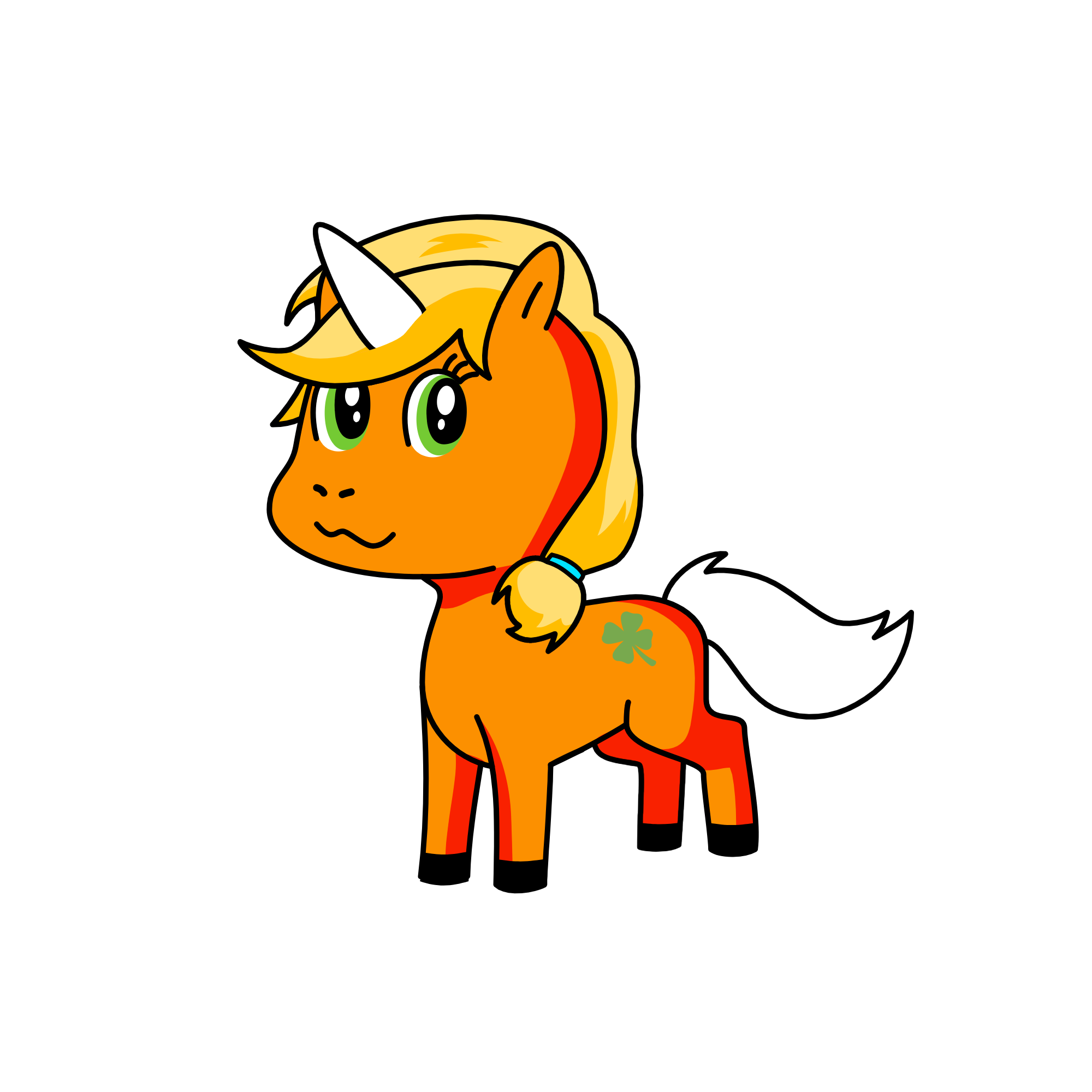 Apple jack, the unicorn