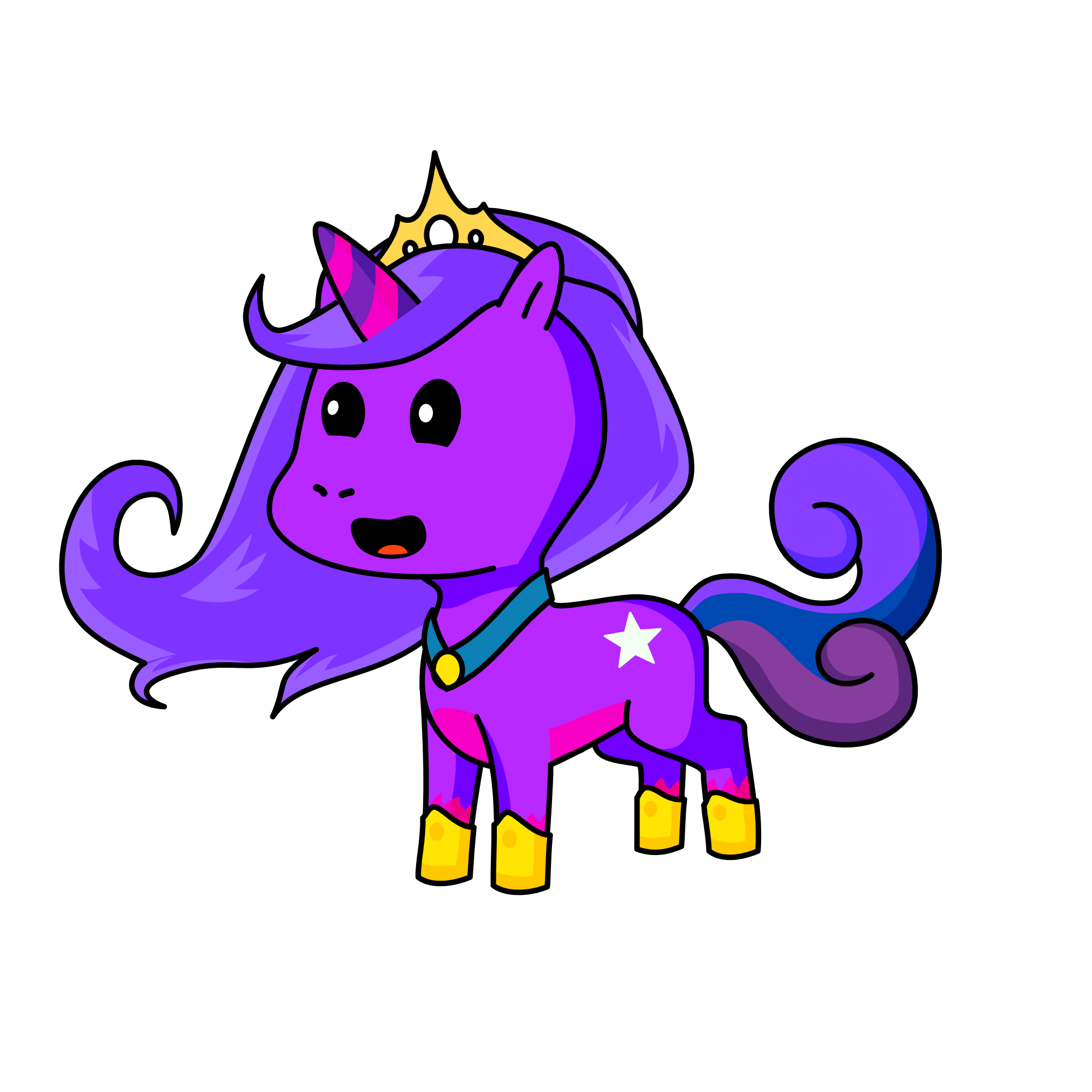 Twighlight sparkle, the unicorn