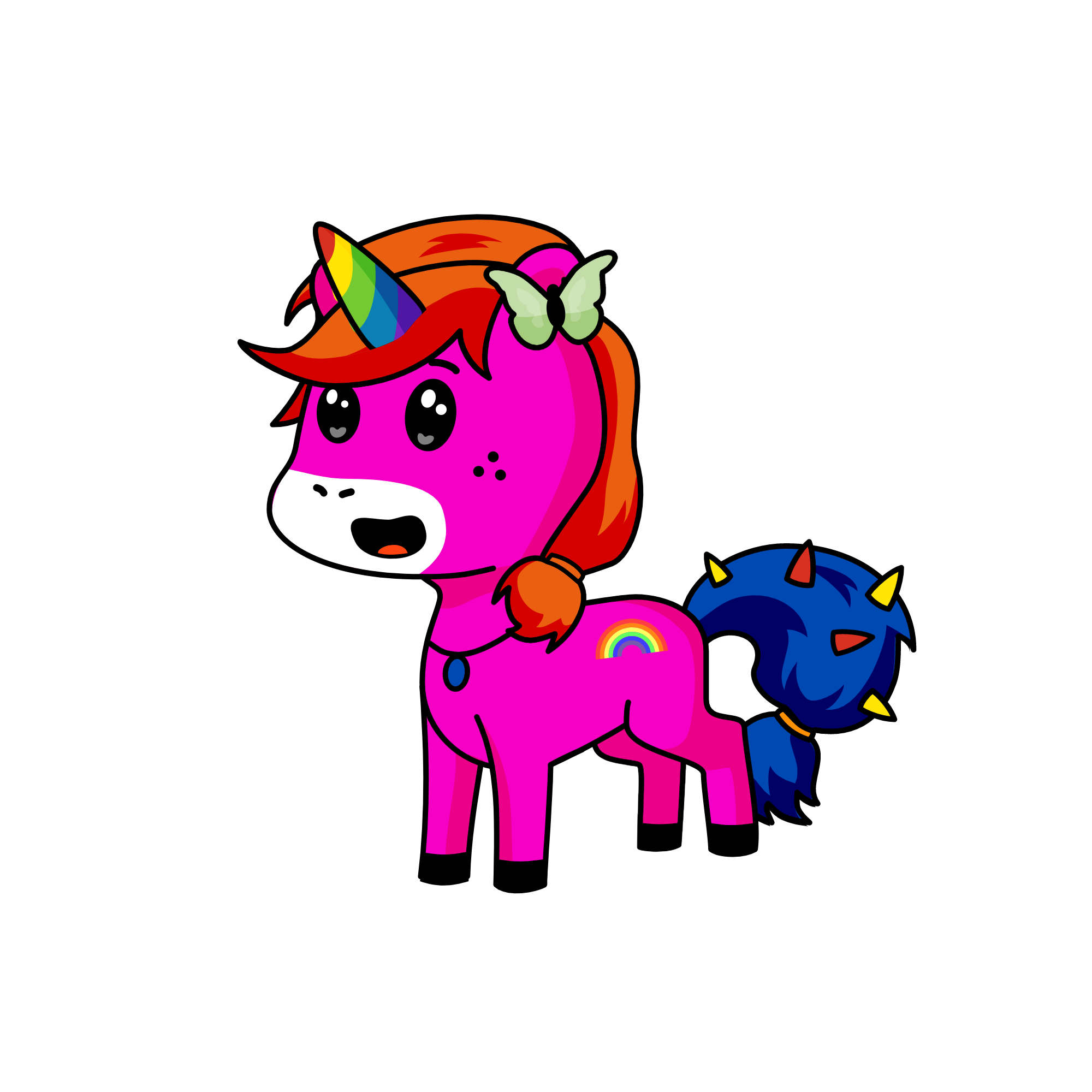 rainbow, the unicorn