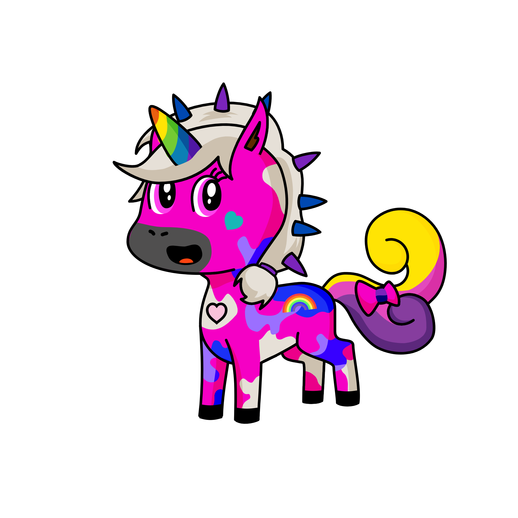 Marimari, the unicorn