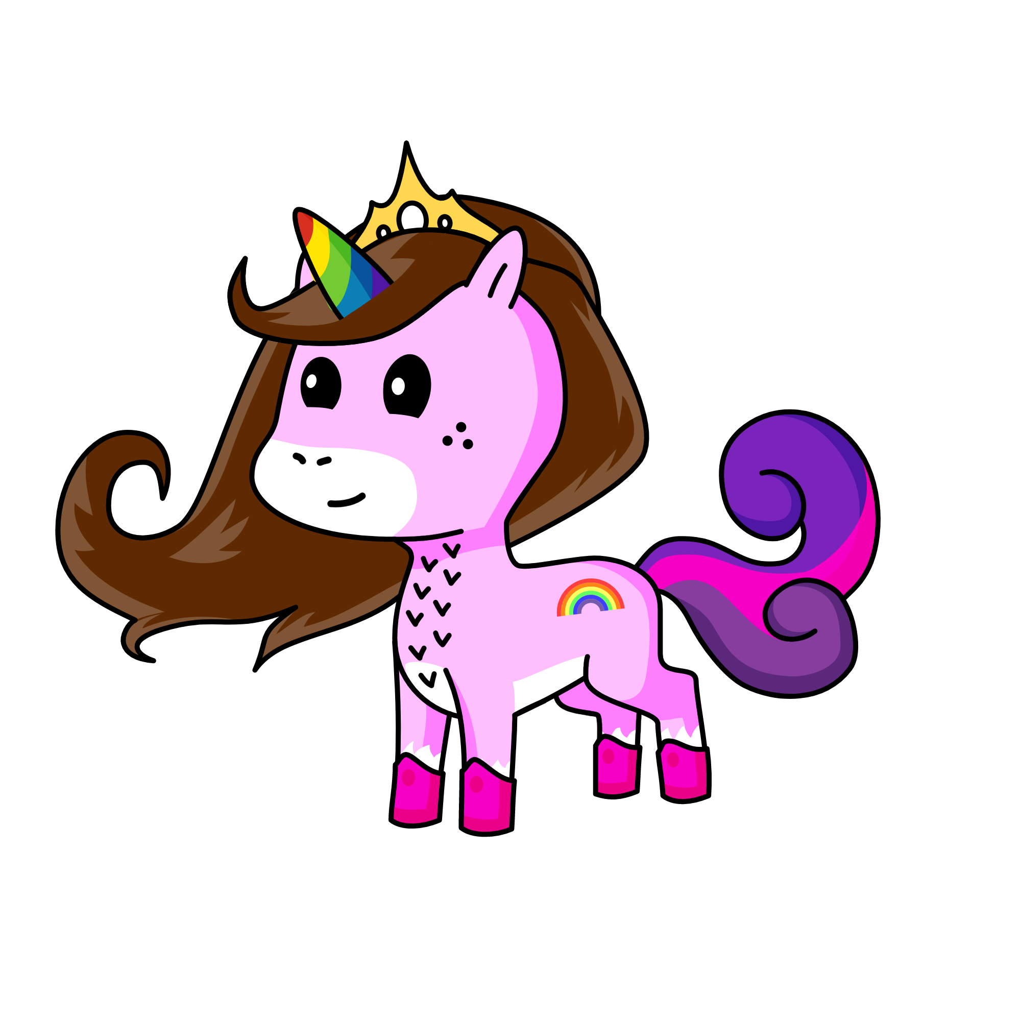 Mari princesa , the unicorn