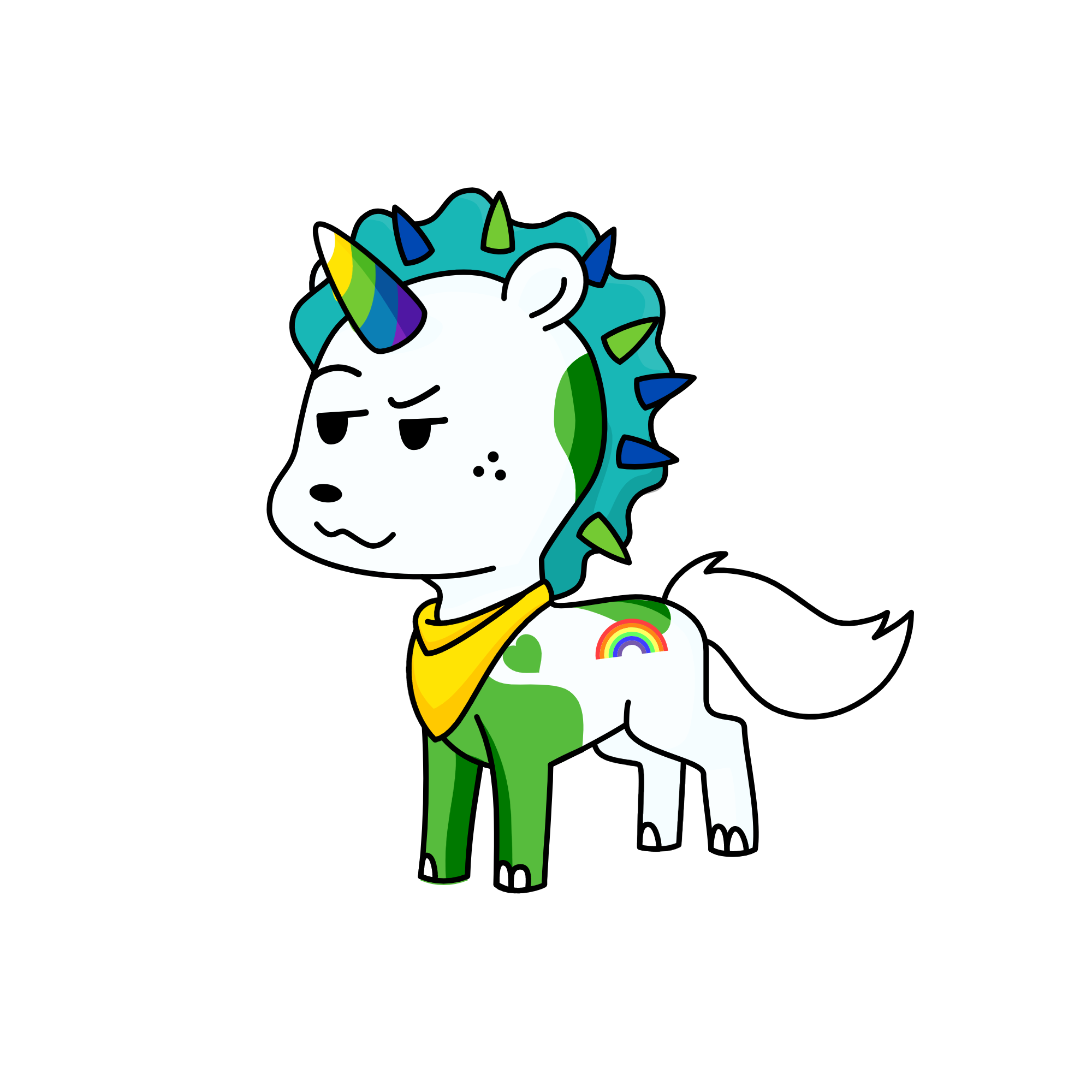 Thomas Jefferson, the unicorn
