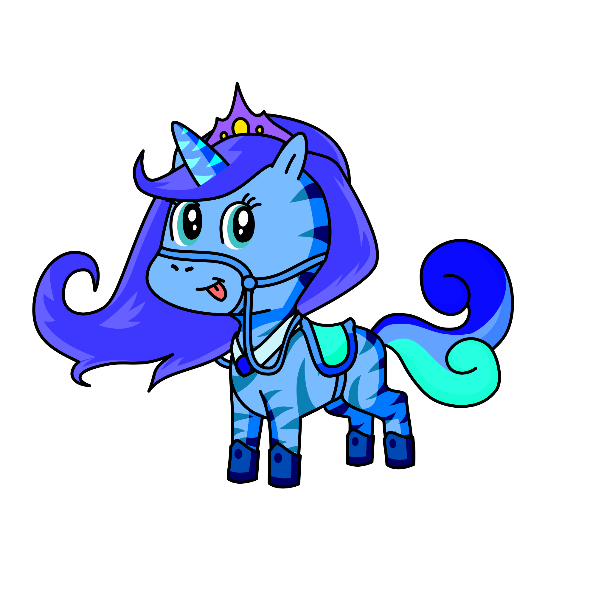 Warrior Princess, the unicorn