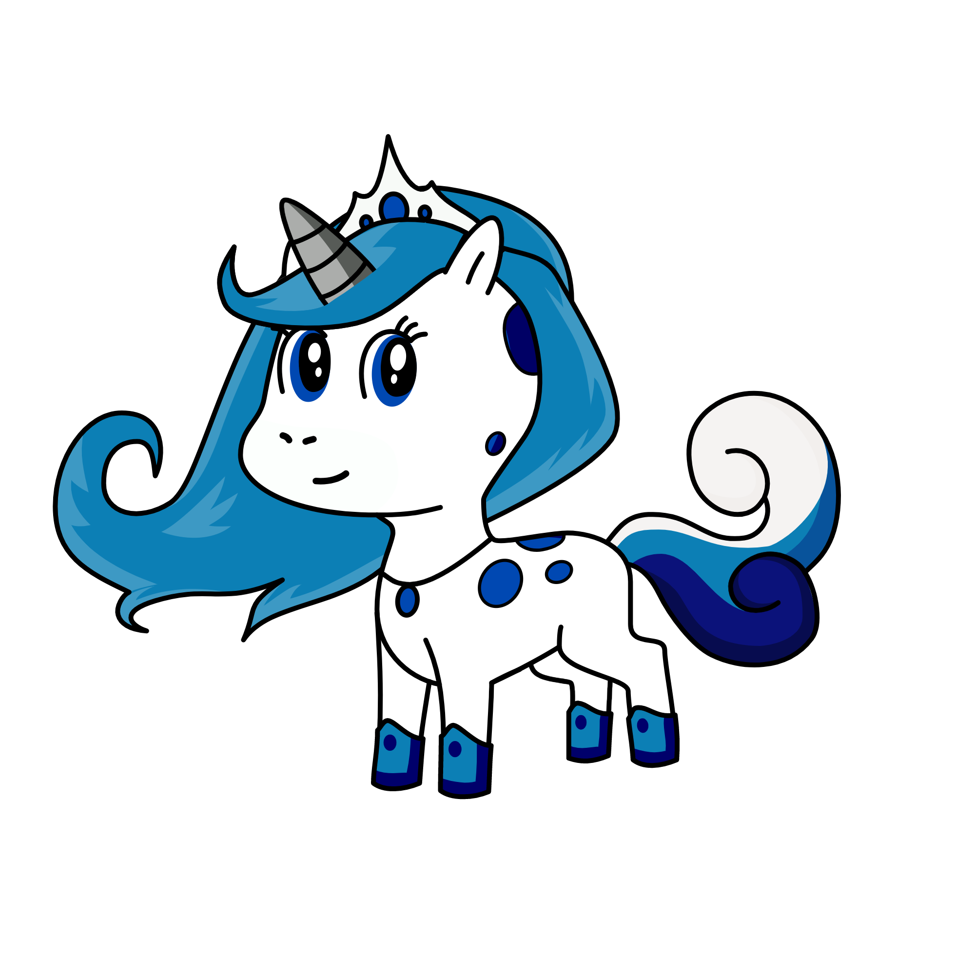 Sky, the unicorn