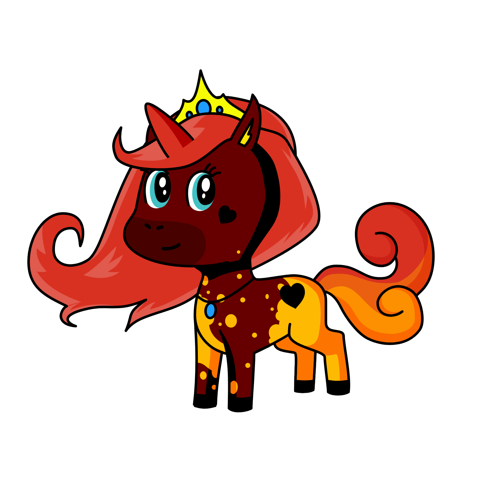 Luna, the unicorn