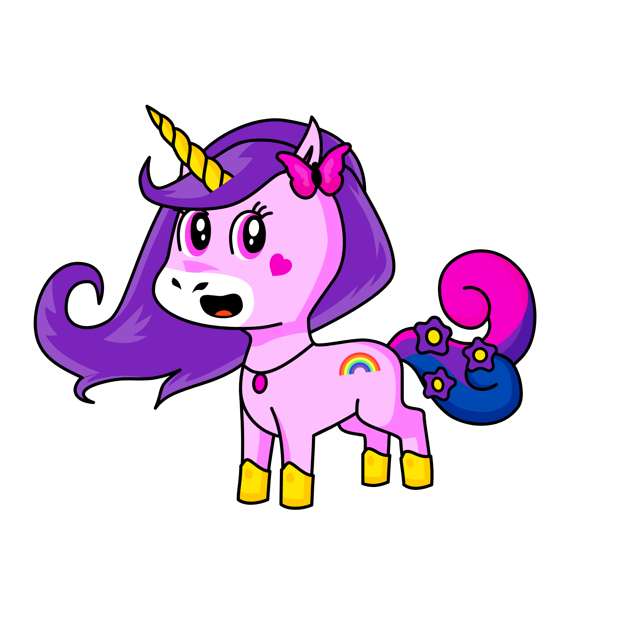 Cici, the unicorn
