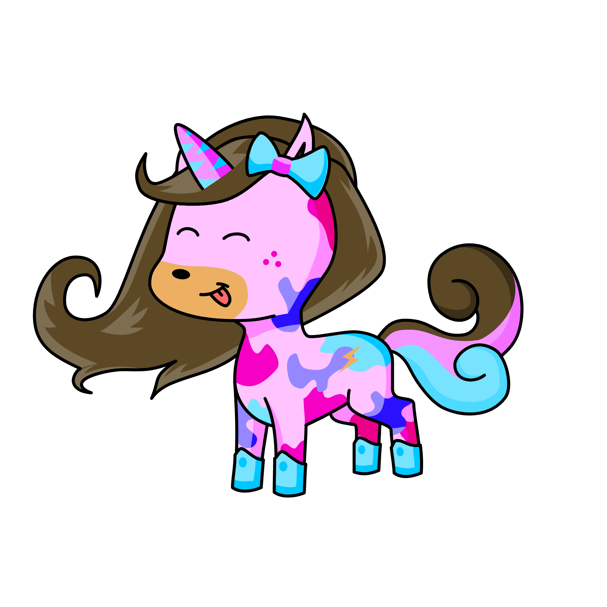 Princess Cotton Candy, the unicorn