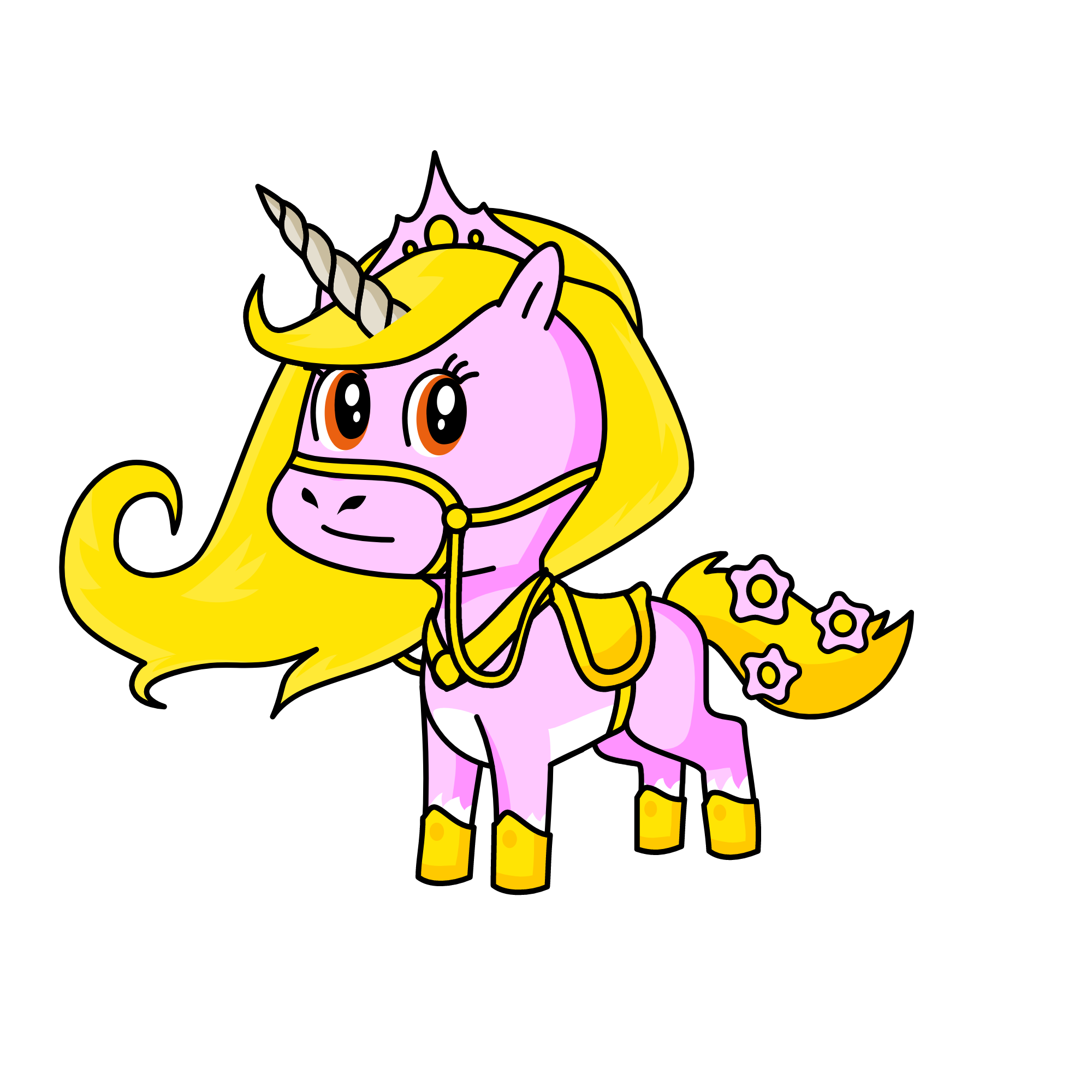 Peony, the unicorn