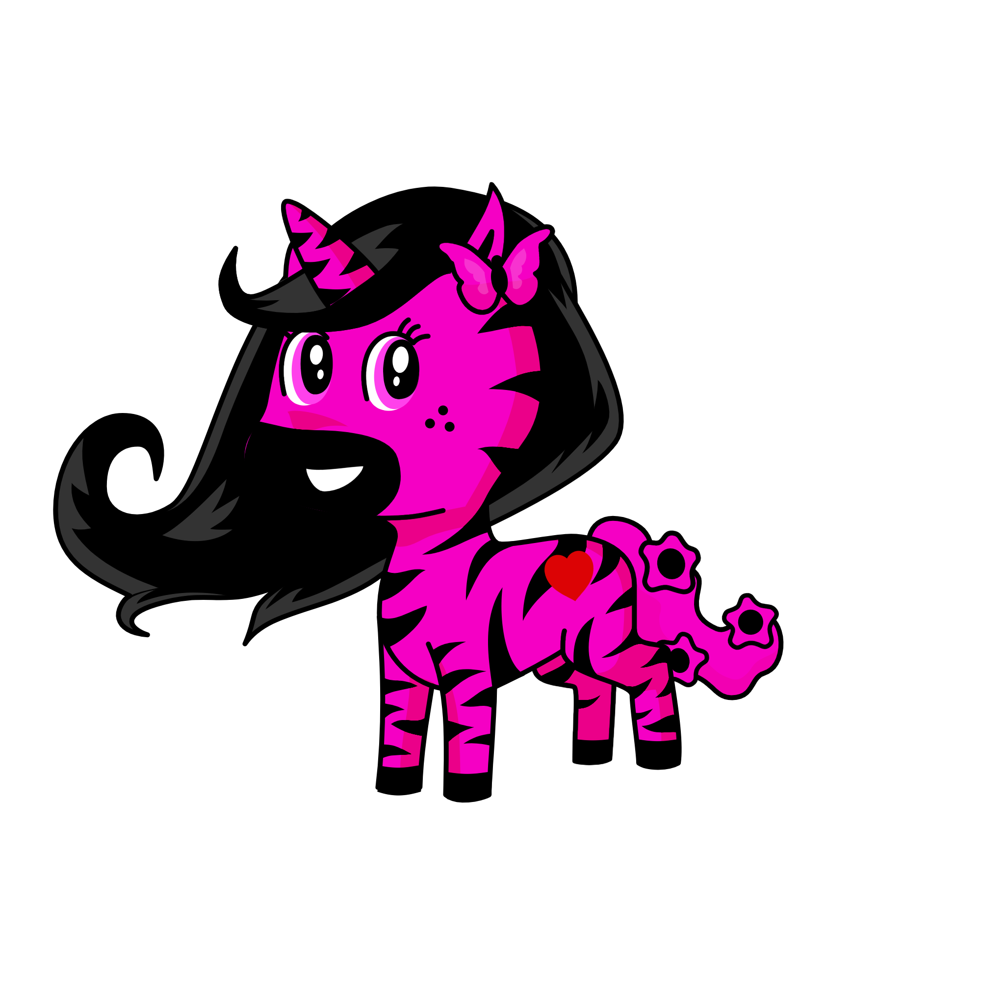 Cicis and ellas and nella's and Bella's sister stary, the unicorn