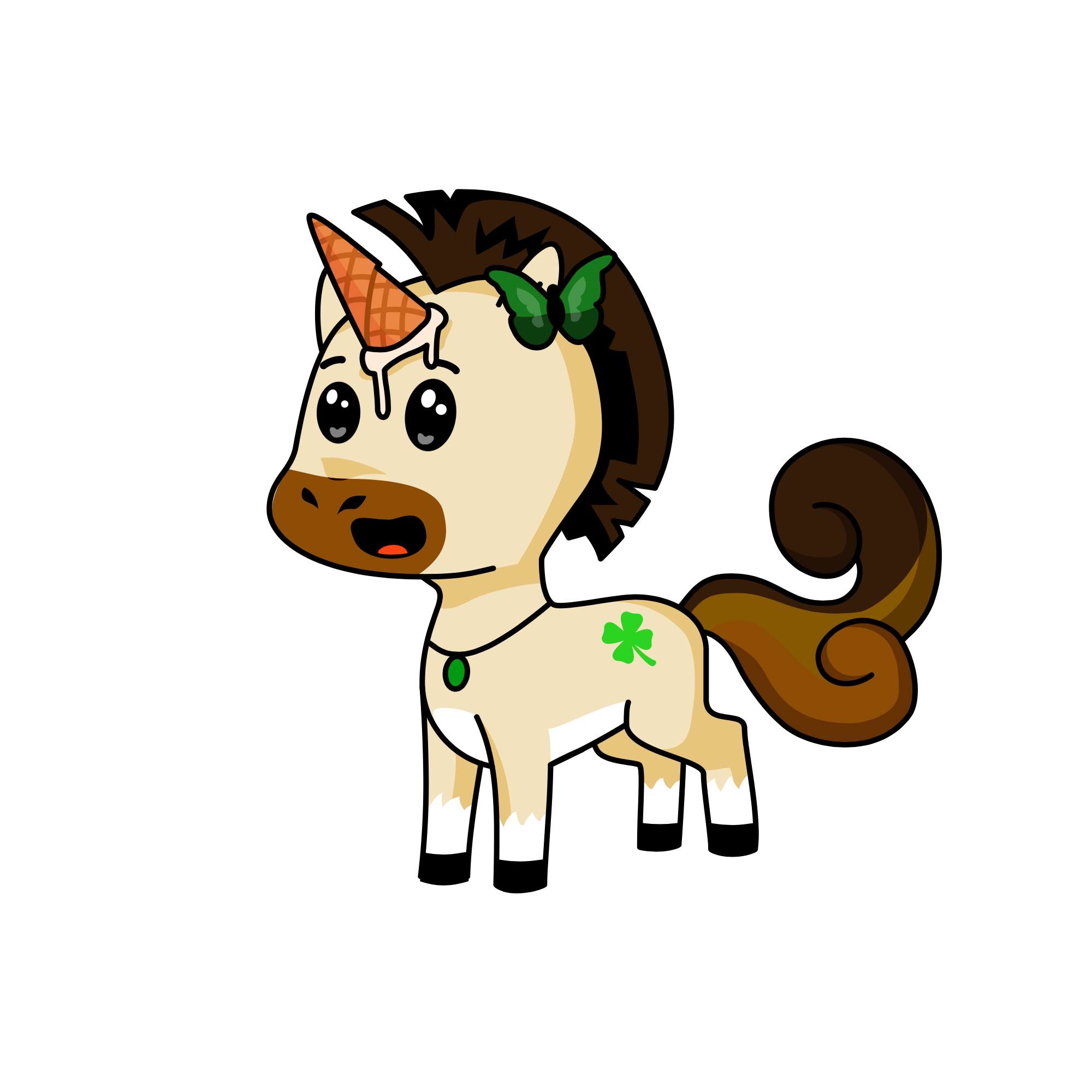 Clover, the unicorn