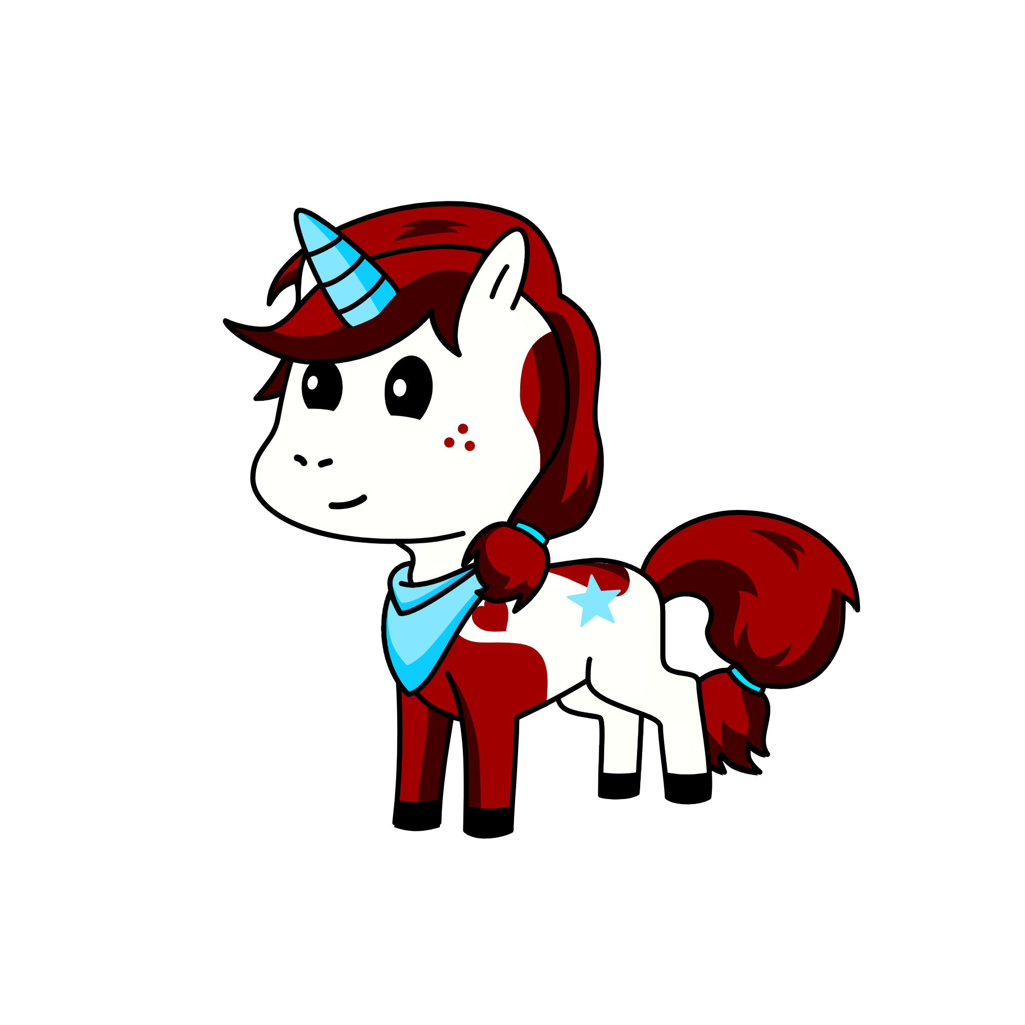 Princess Willow, the unicorn