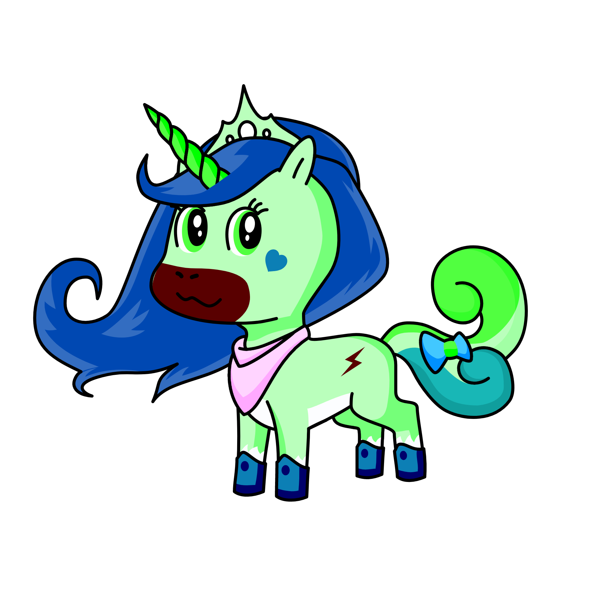 chocomint, the unicorn