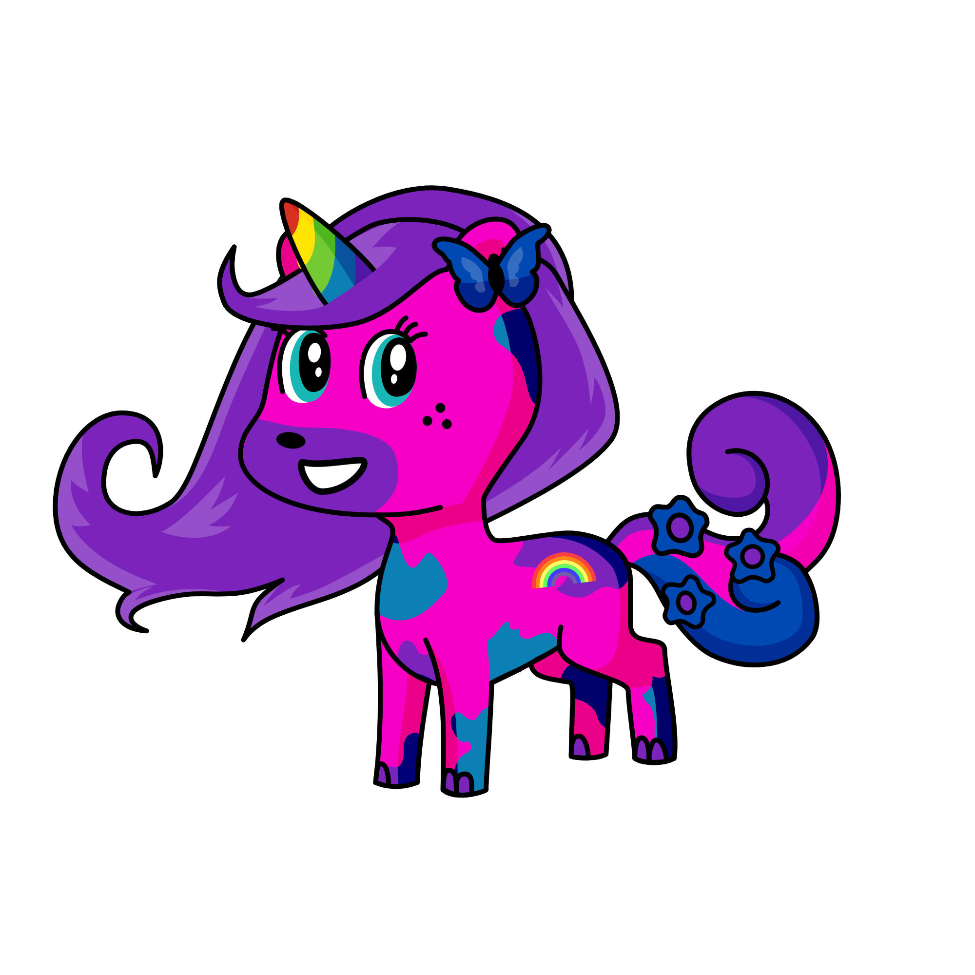 sparkles, the unicorn