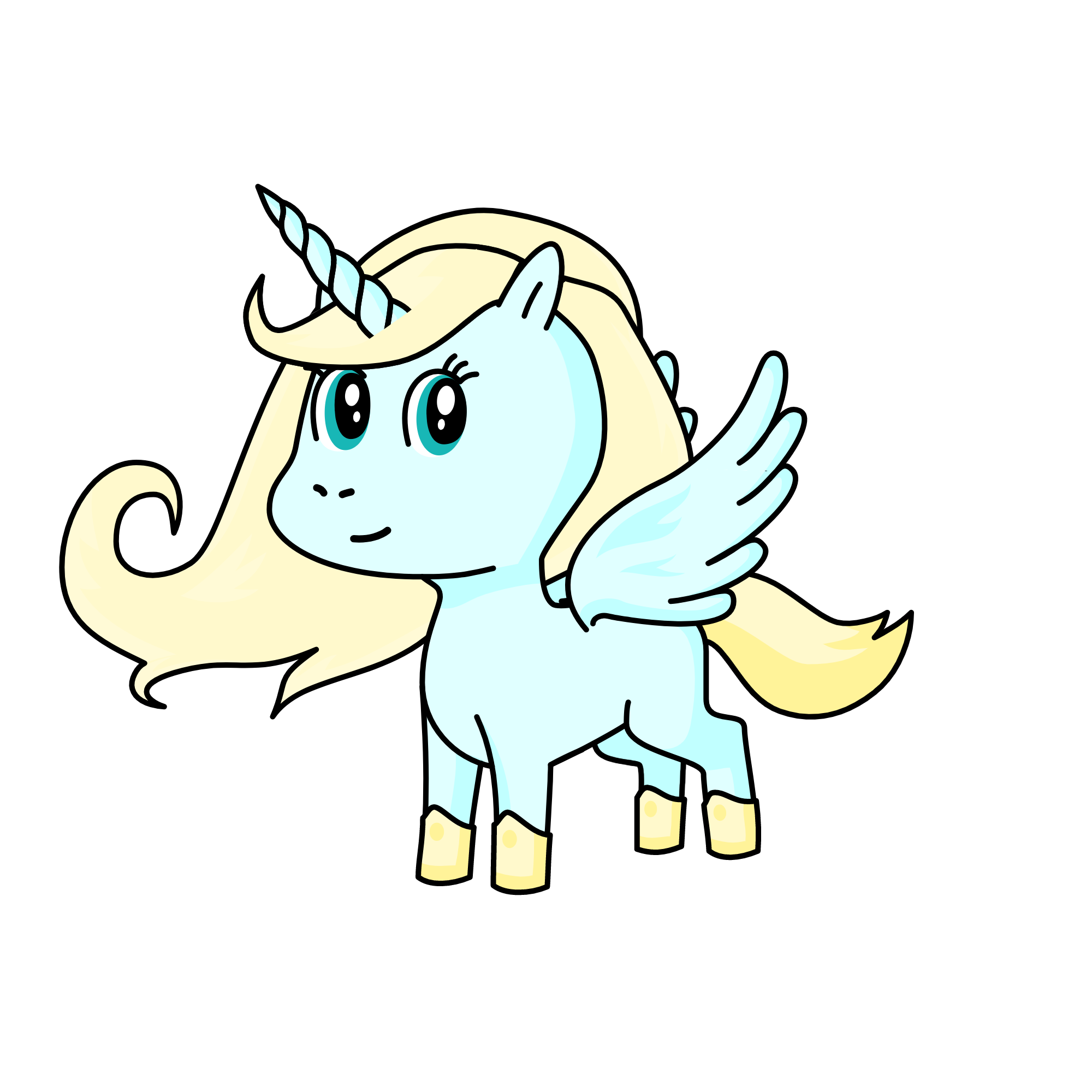 Elsa, the unicorn
