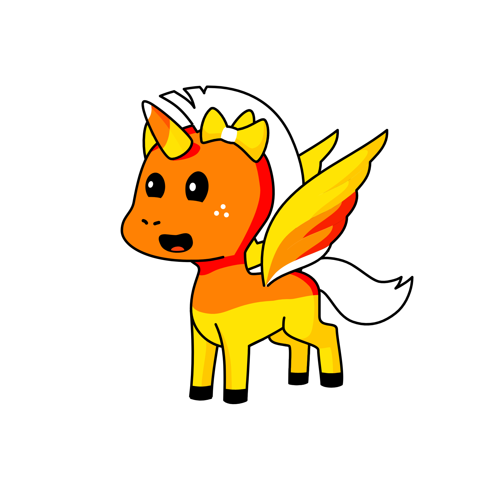 Candycornilina, the unicorn