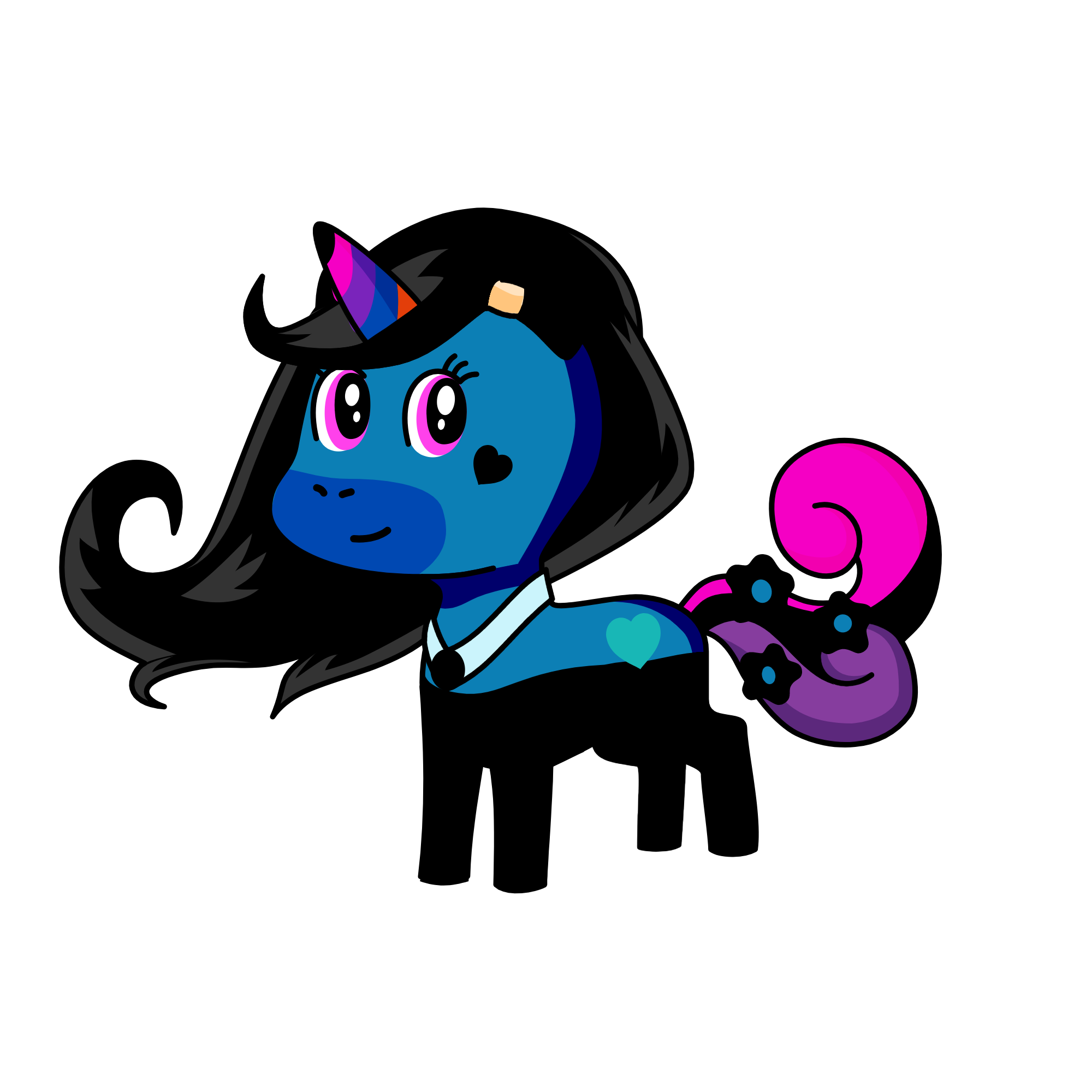 Night, the unicorn
