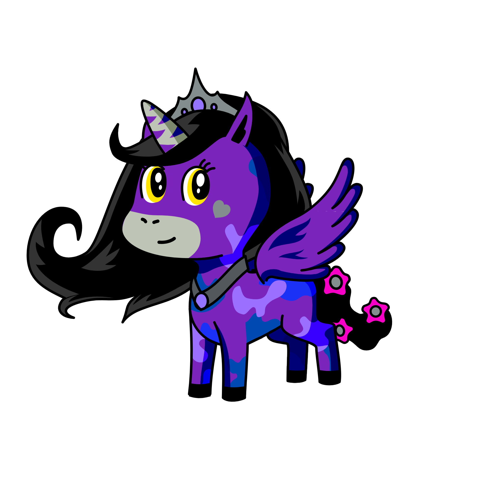moon, the unicorn