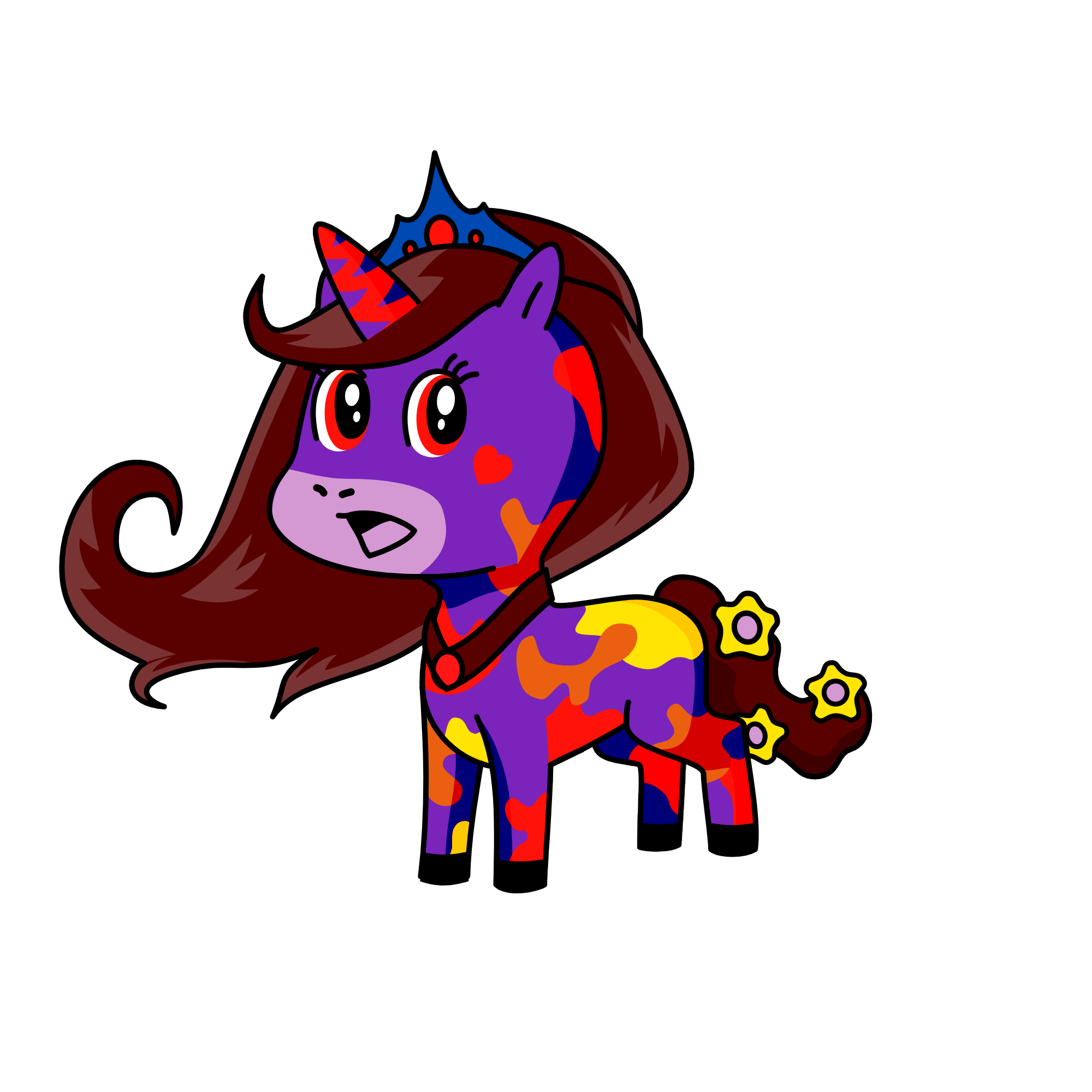 evil moon, the unicorn