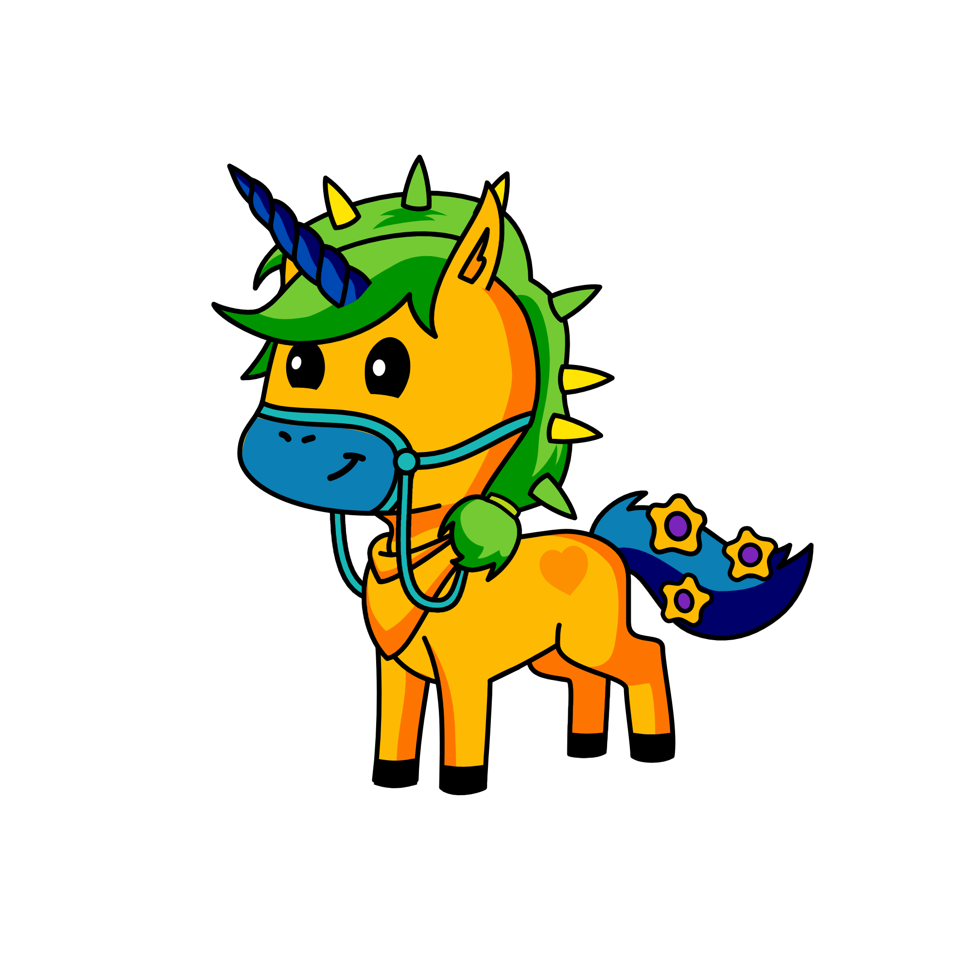 poop, the unicorn